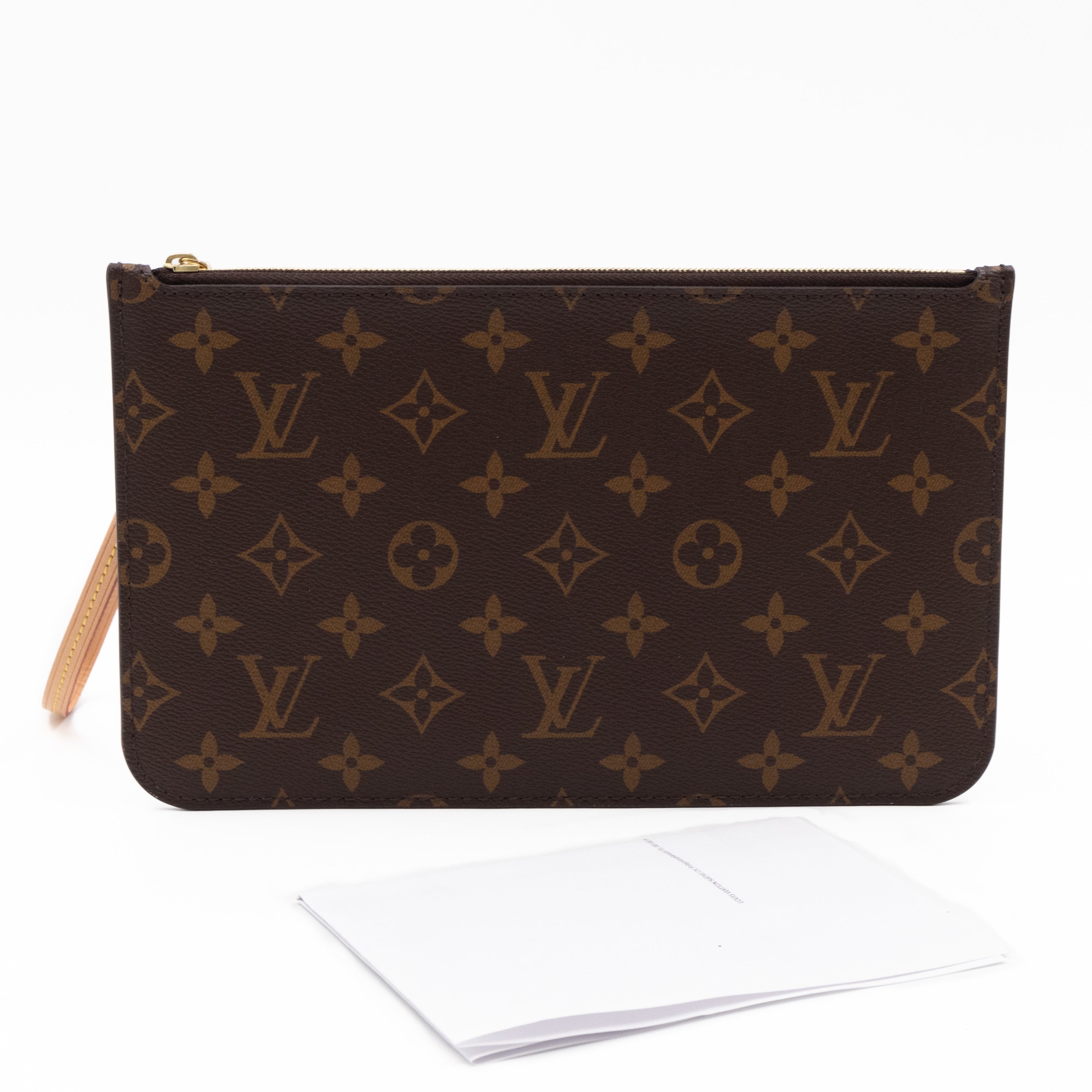 Louis vuitton 2025 monogram neverfull pochette