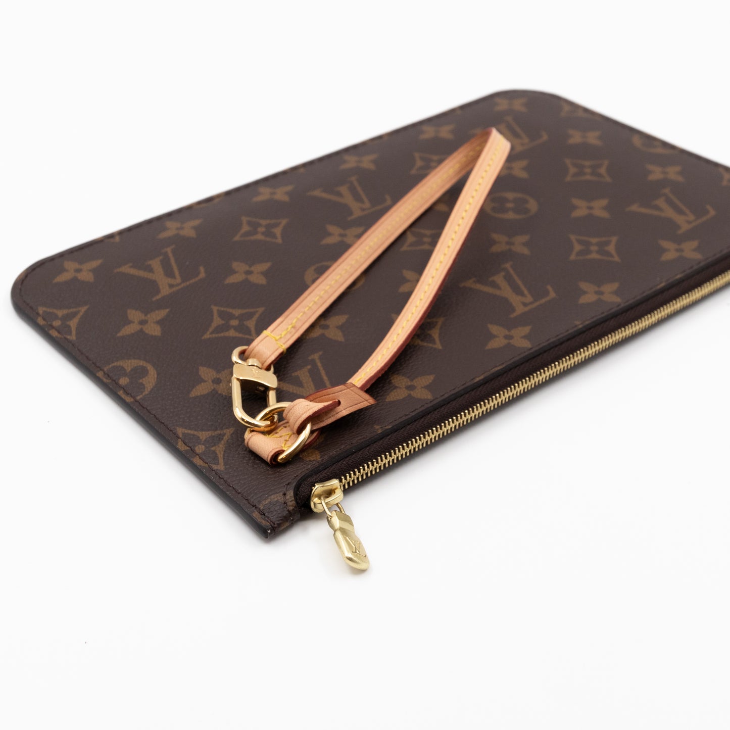 Neverfull Pochette Monogram Beige