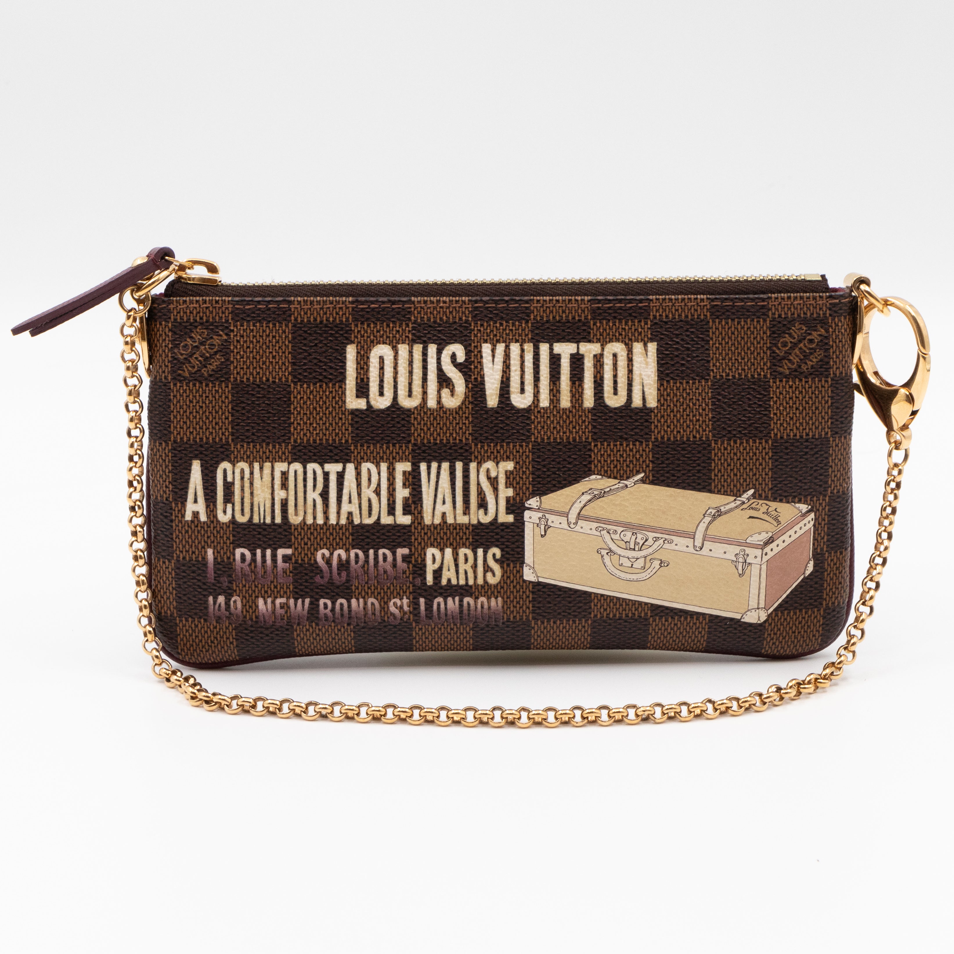 Milla MM Pochette Damier Ebene Trunk