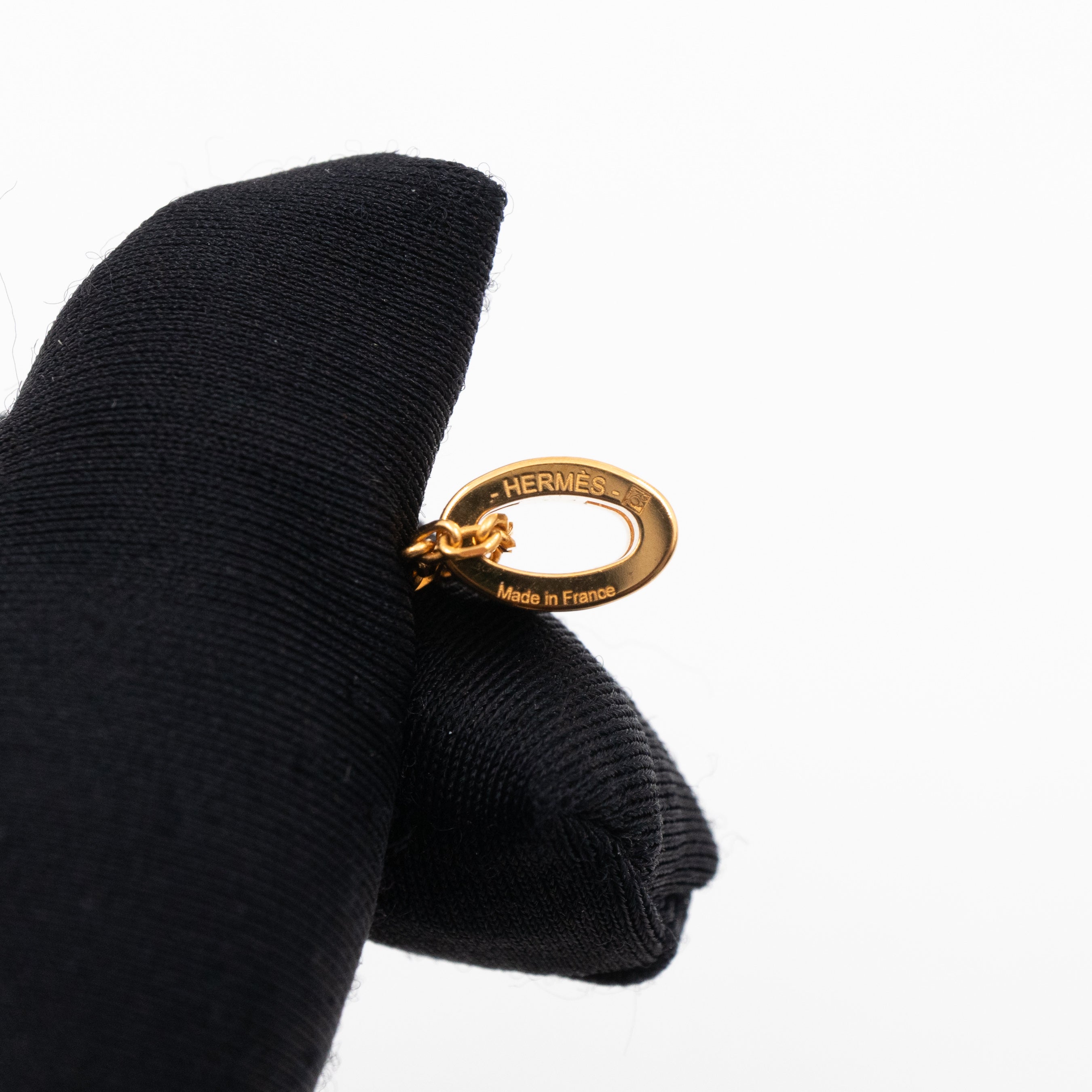 Mini Pop H Necklace Marron Glace Gold