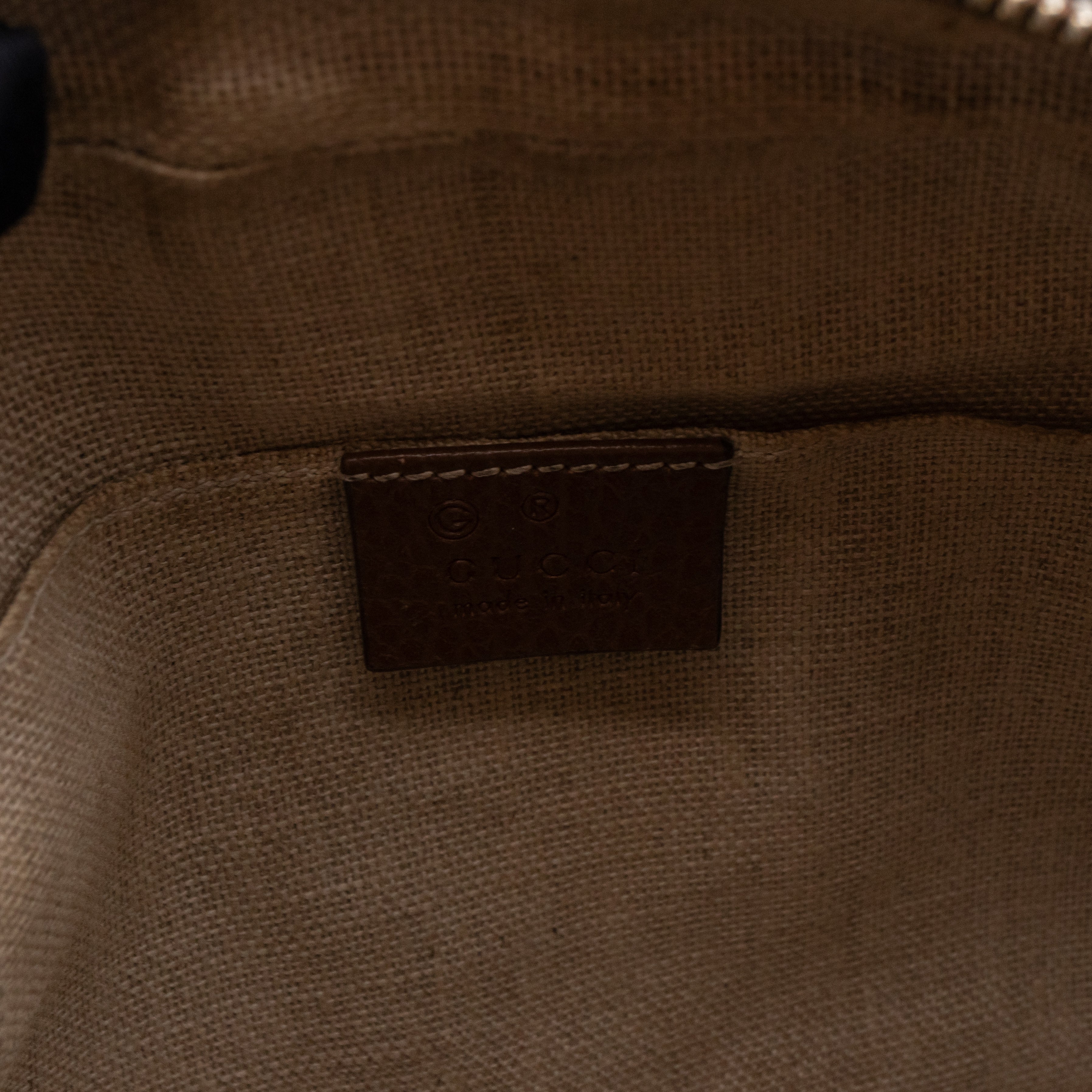 Camera Bag GG Supreme Brown