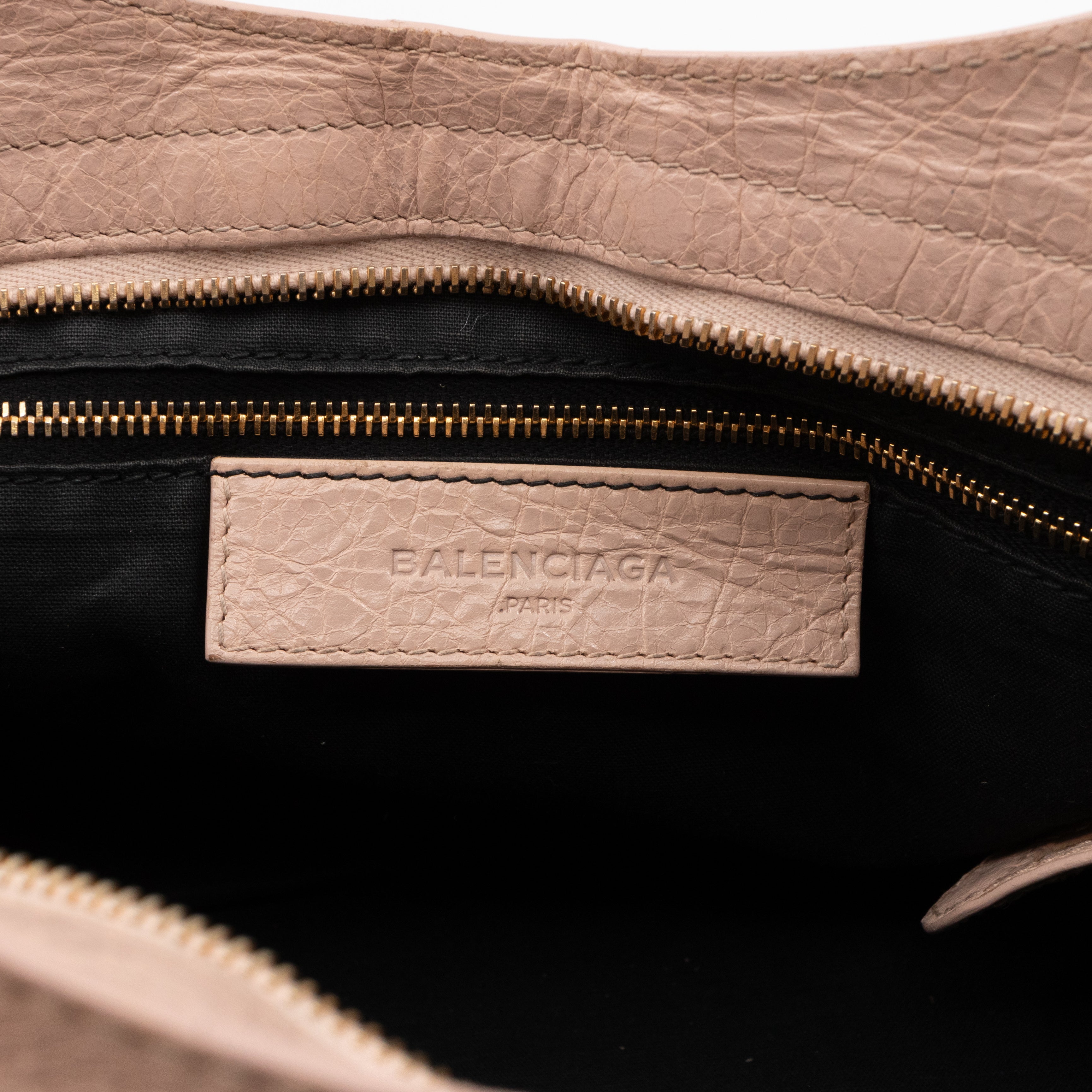City Giant 12 Light Pink Leather Gold