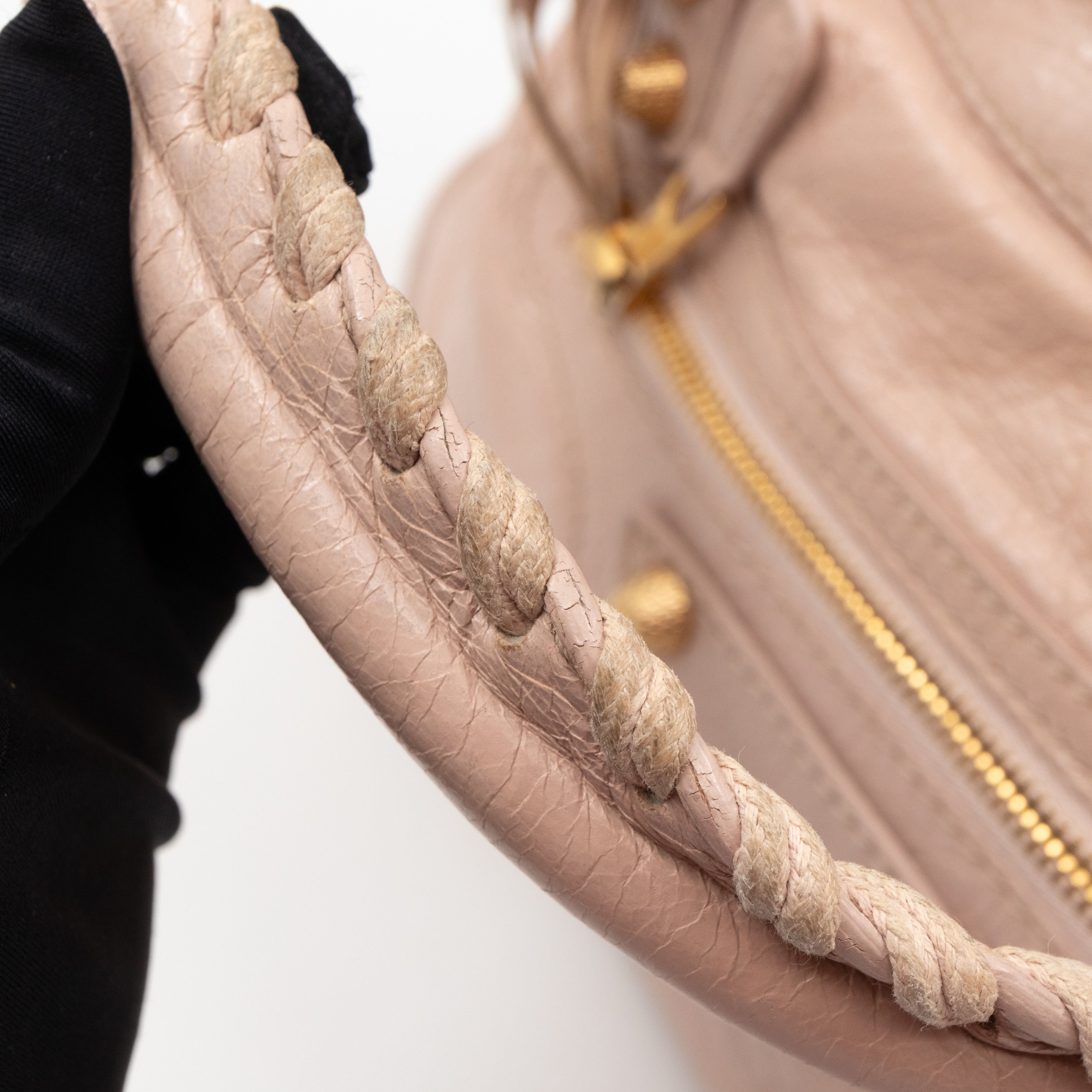 City Giant 12 Light Pink Leather Gold