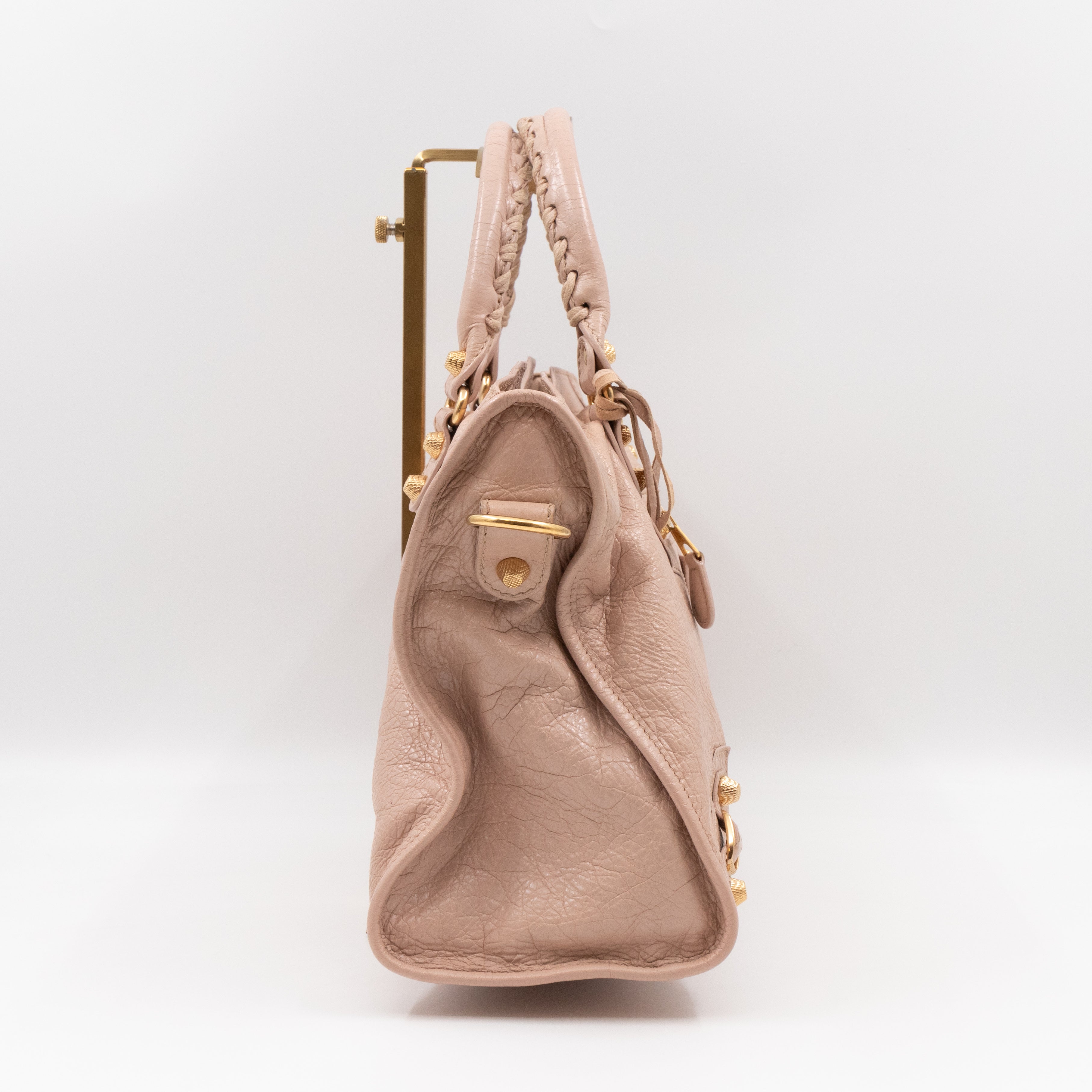 City Giant 12 Light Pink Leather Gold