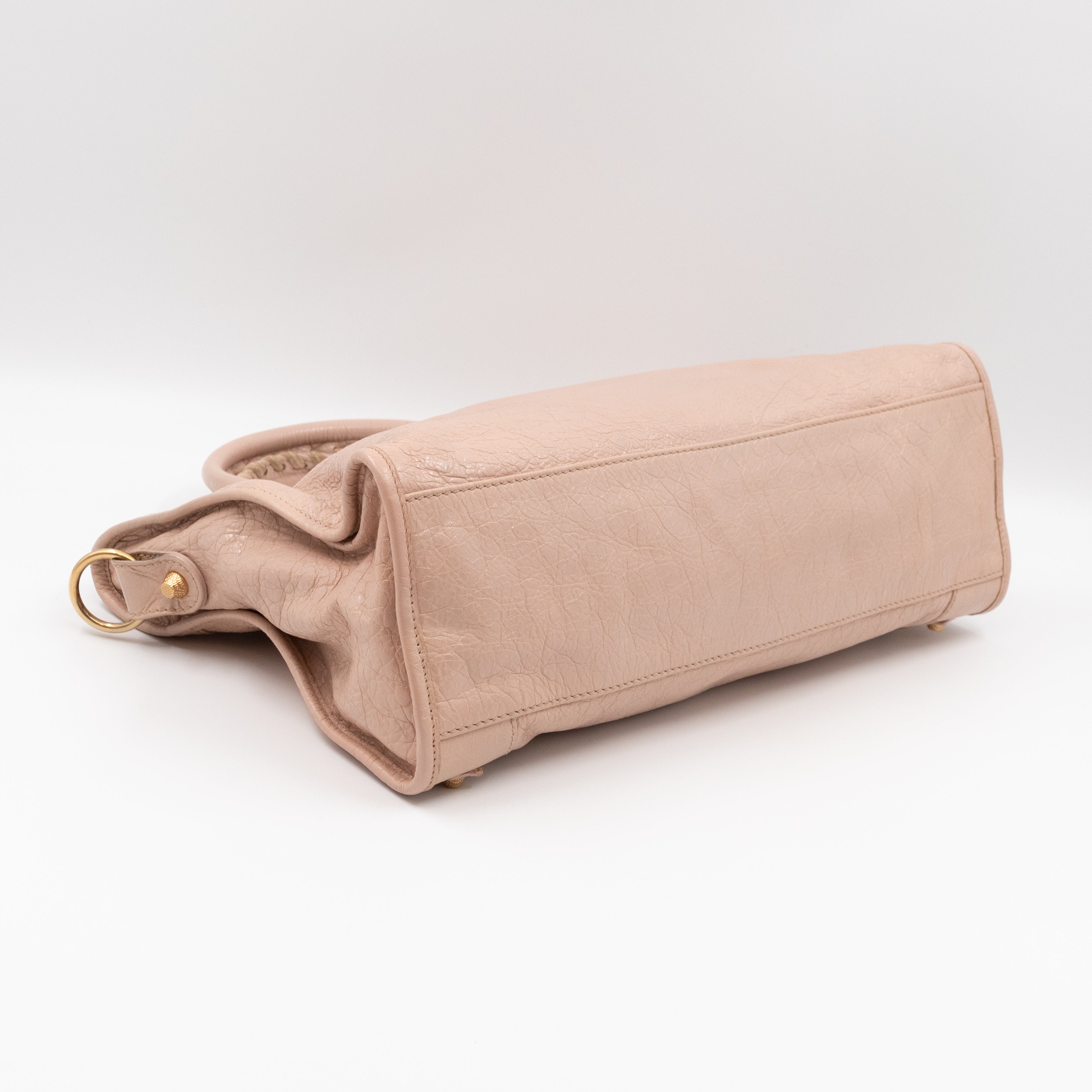 City Giant 12 Light Pink Leather Gold