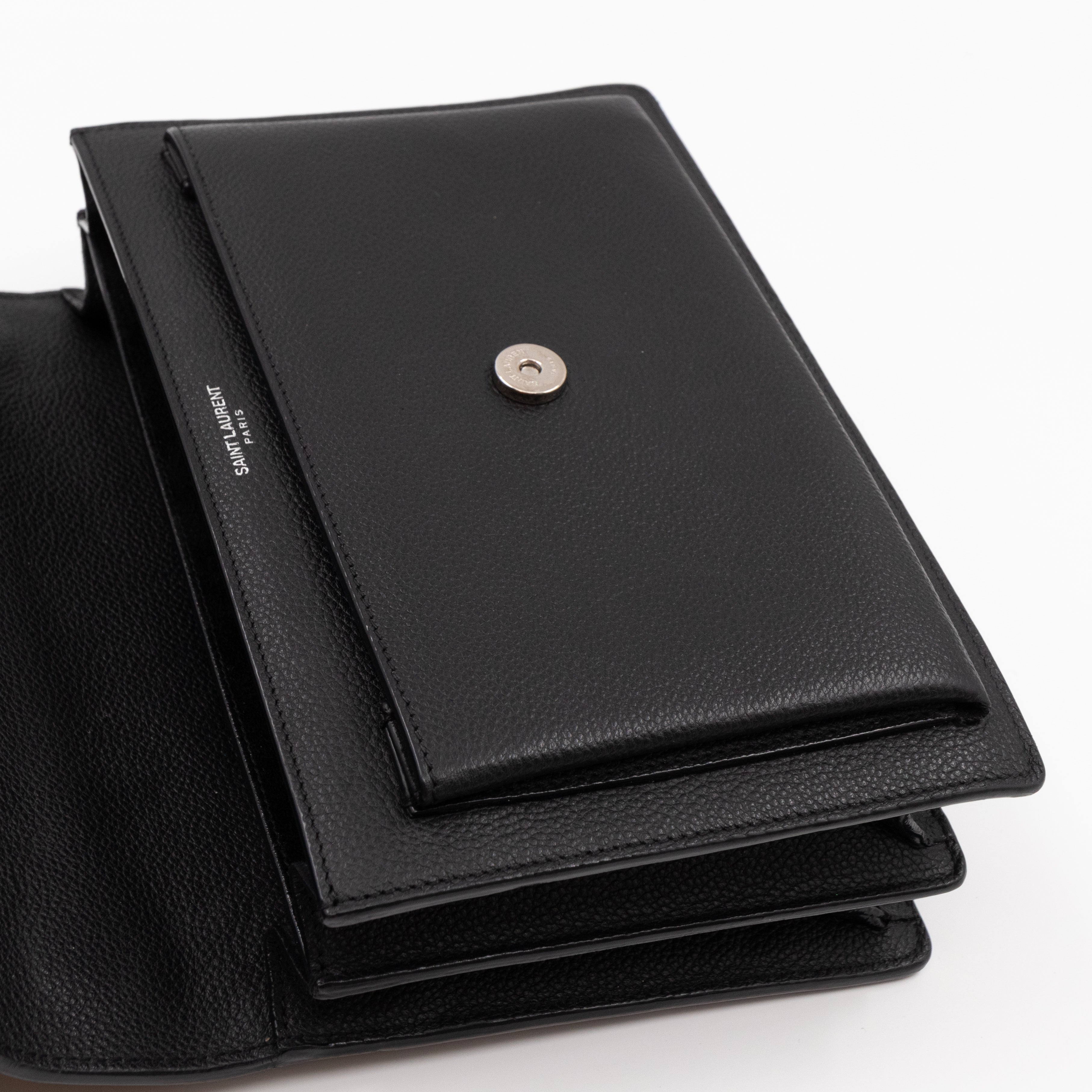 Sunset Medium Grained Leather Black