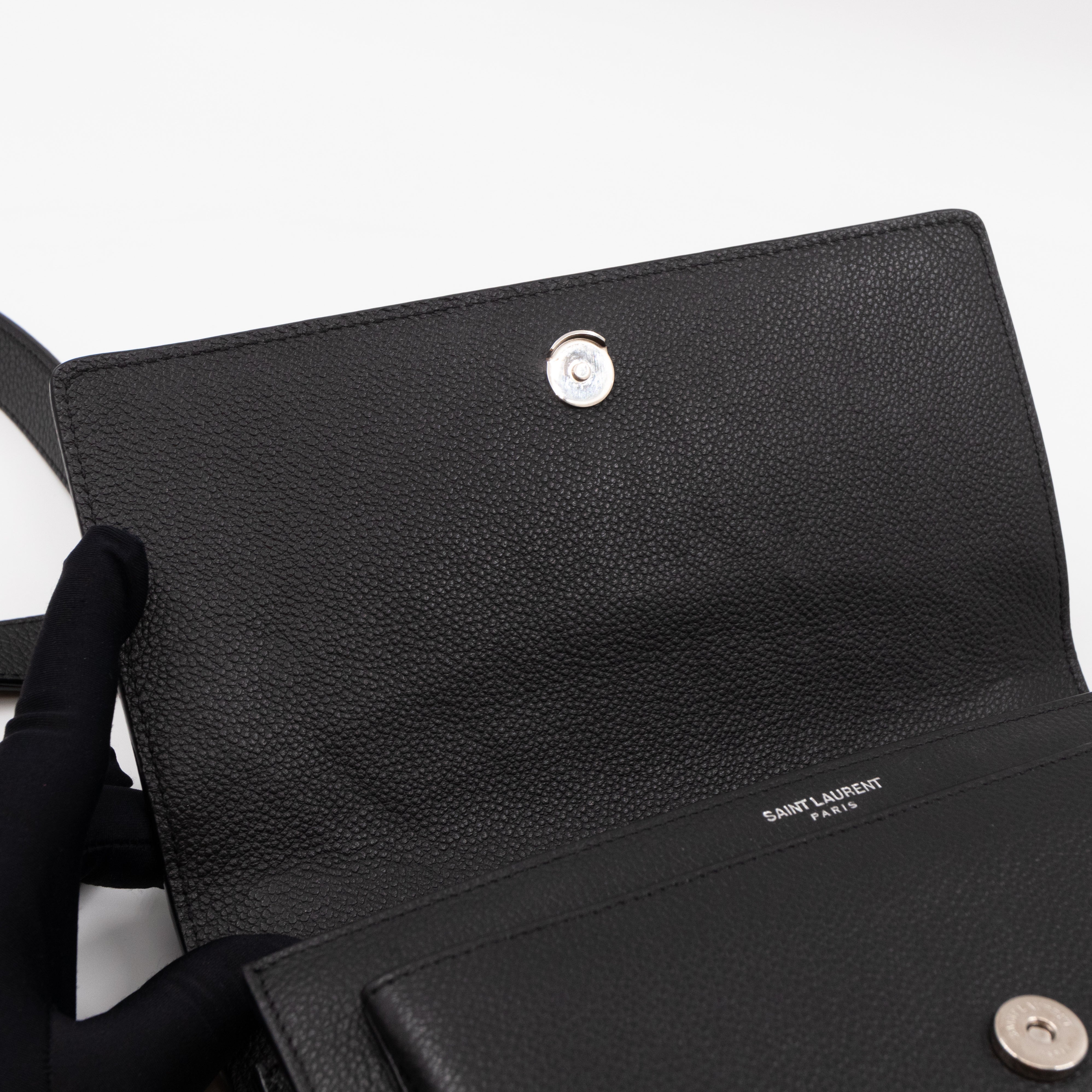 Sunset Medium Grained Leather Black