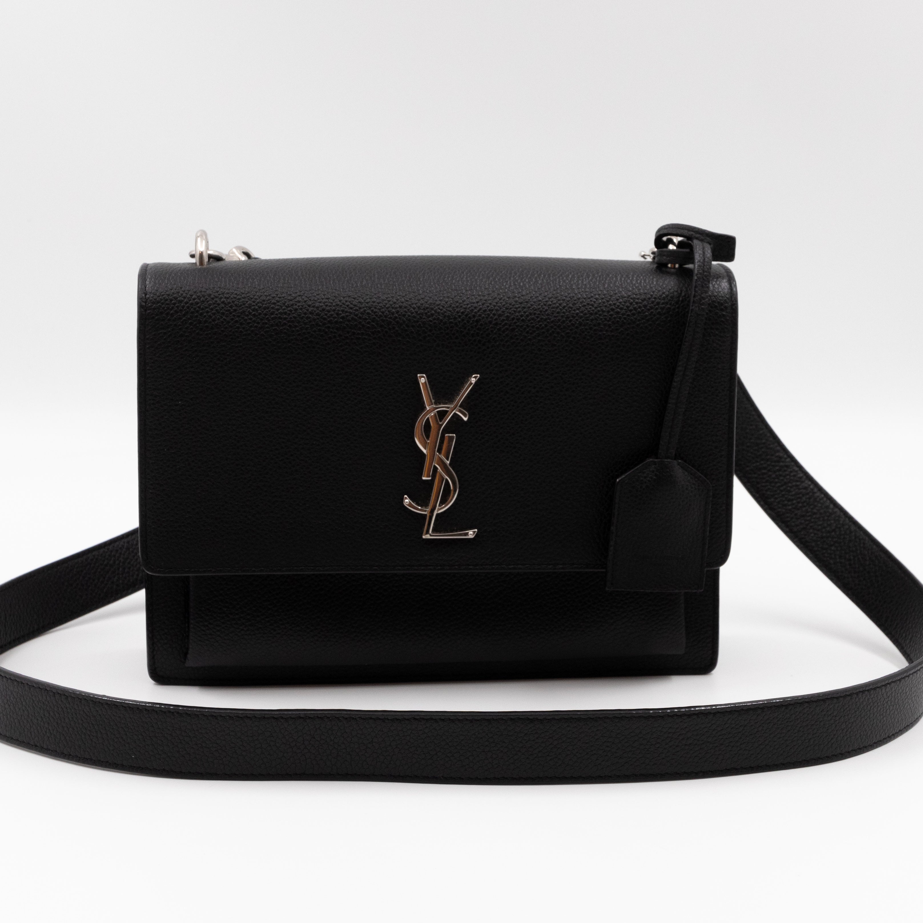 Sunset Medium Grained Leather Black