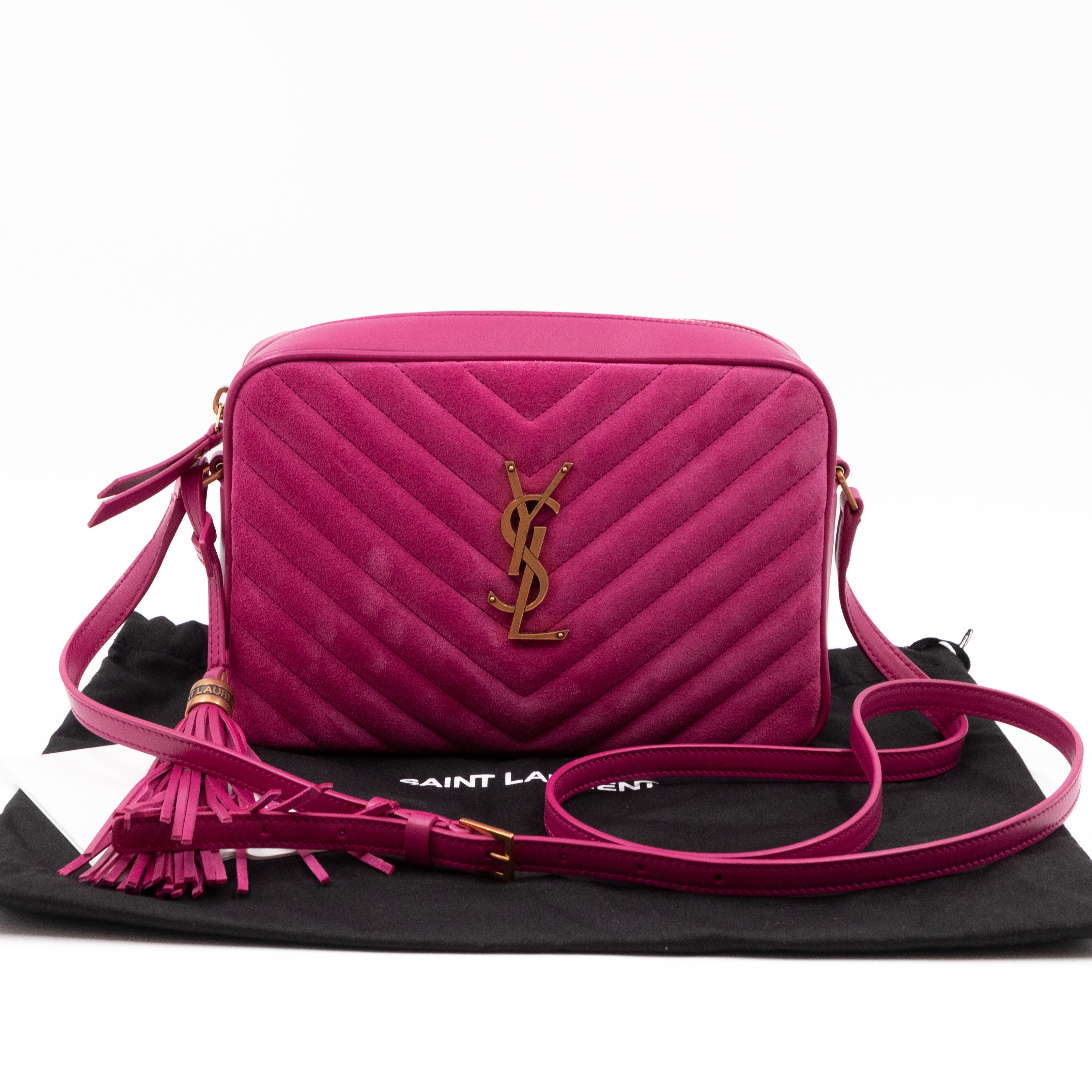 Lou Camera Bag Suede & Leather