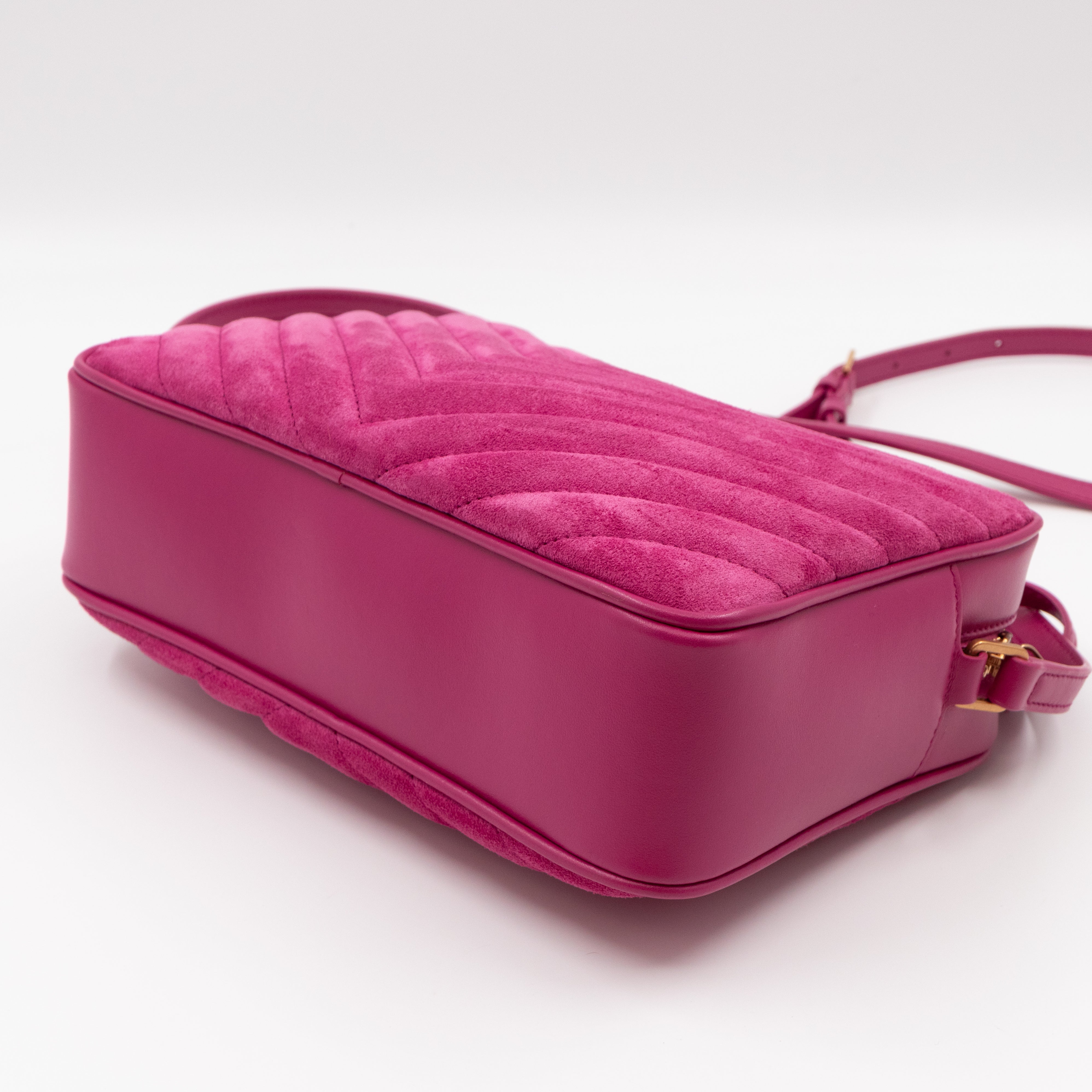 Lou Camera Bag Suede & Leather