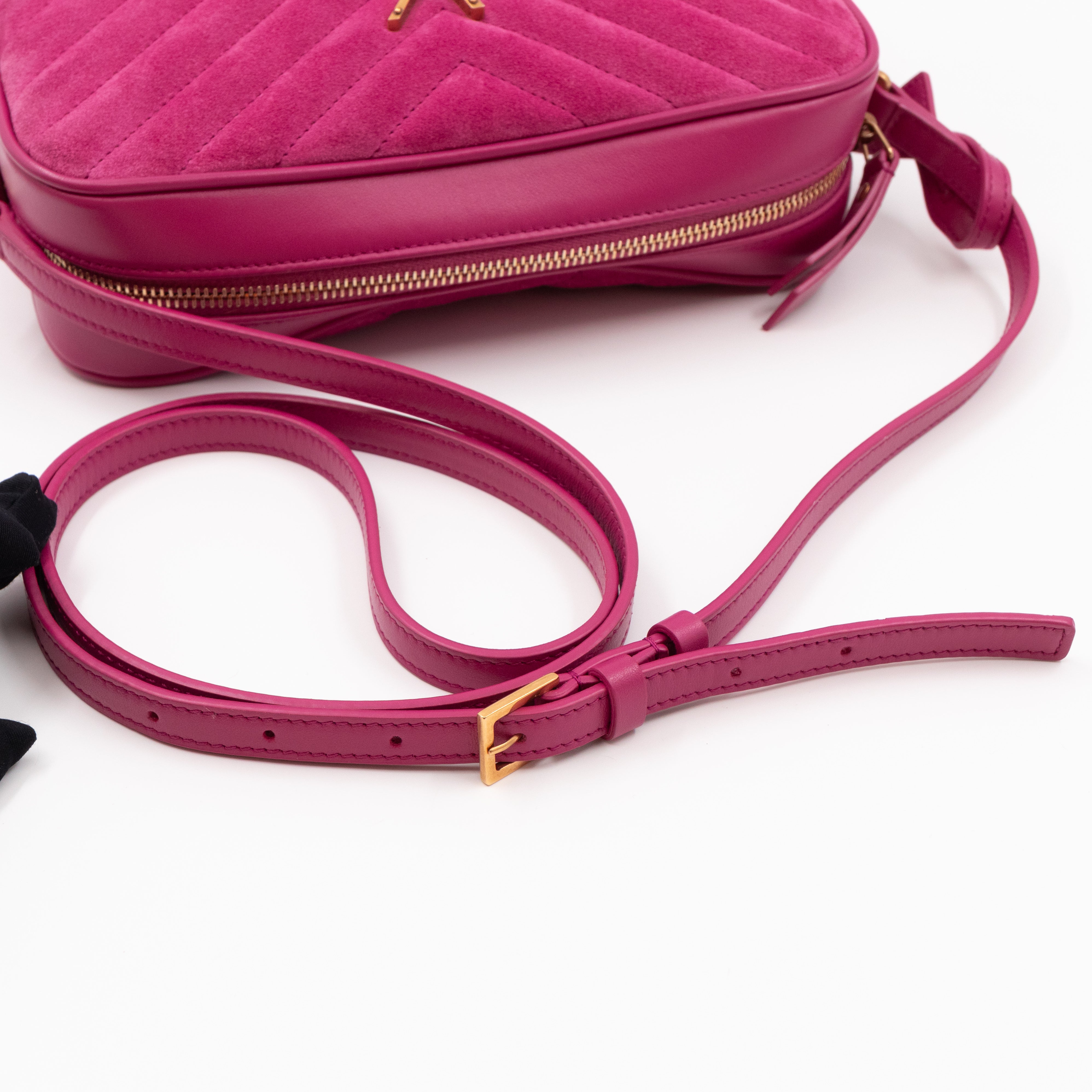 Lou Camera Bag Suede & Leather