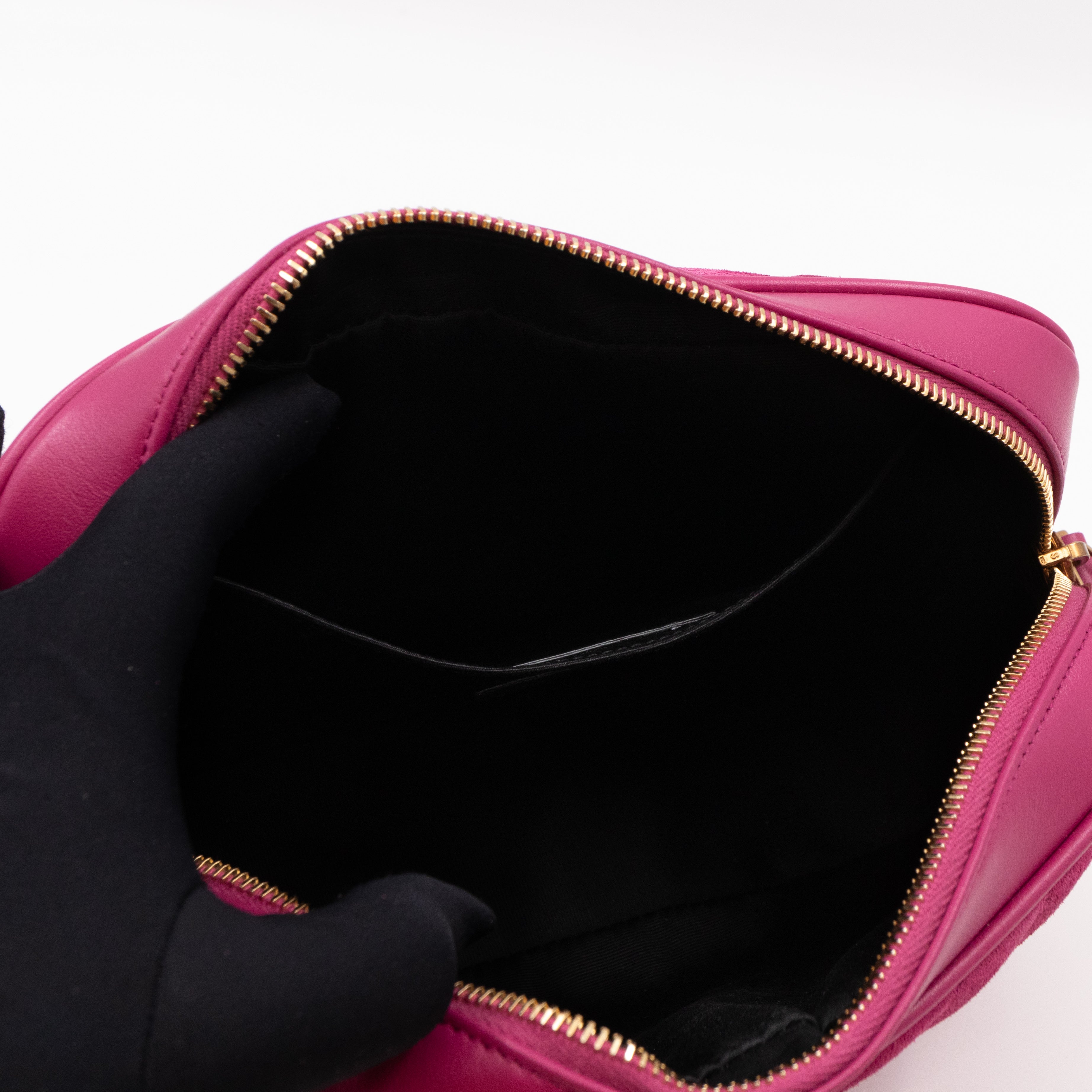 Lou Camera Bag Suede & Leather