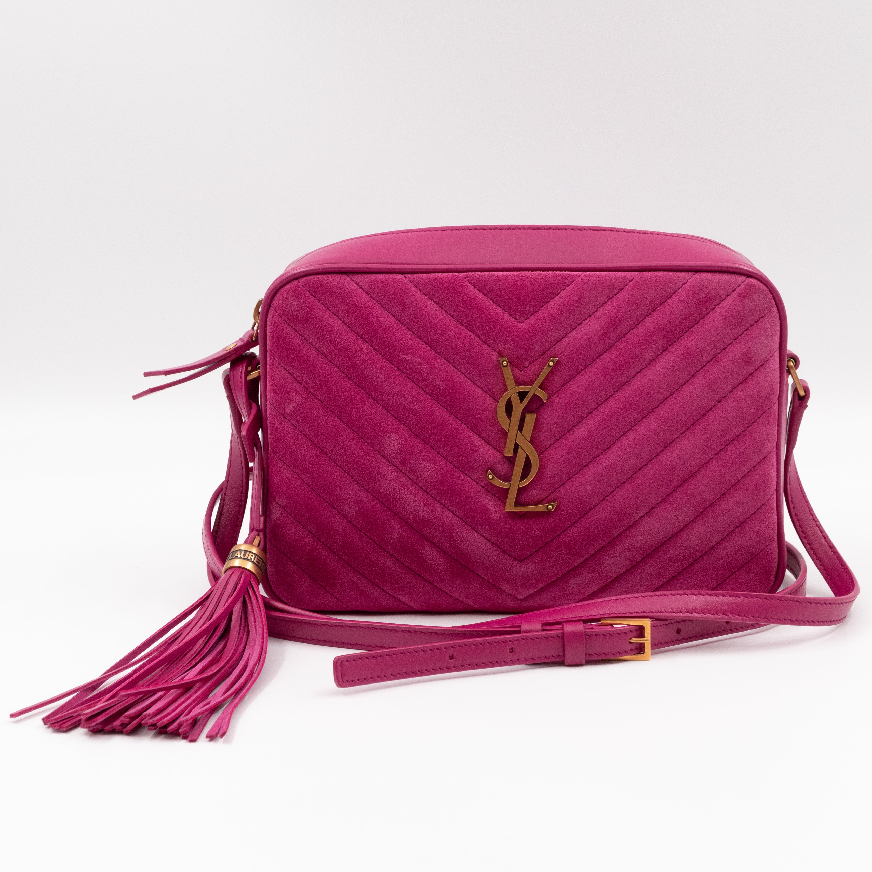 Lou Camera Bag Suede & Leather