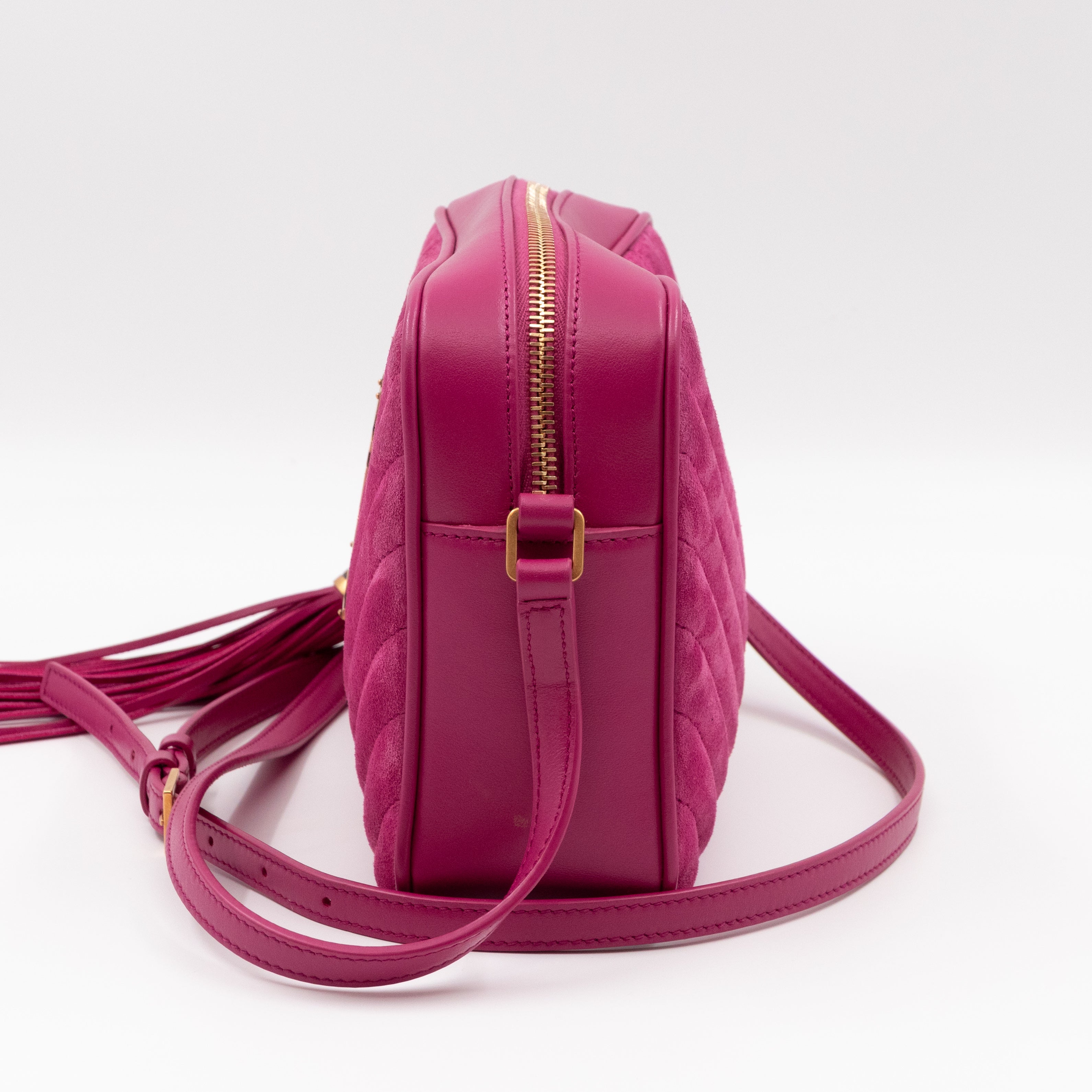 Lou Camera Bag Suede & Leather