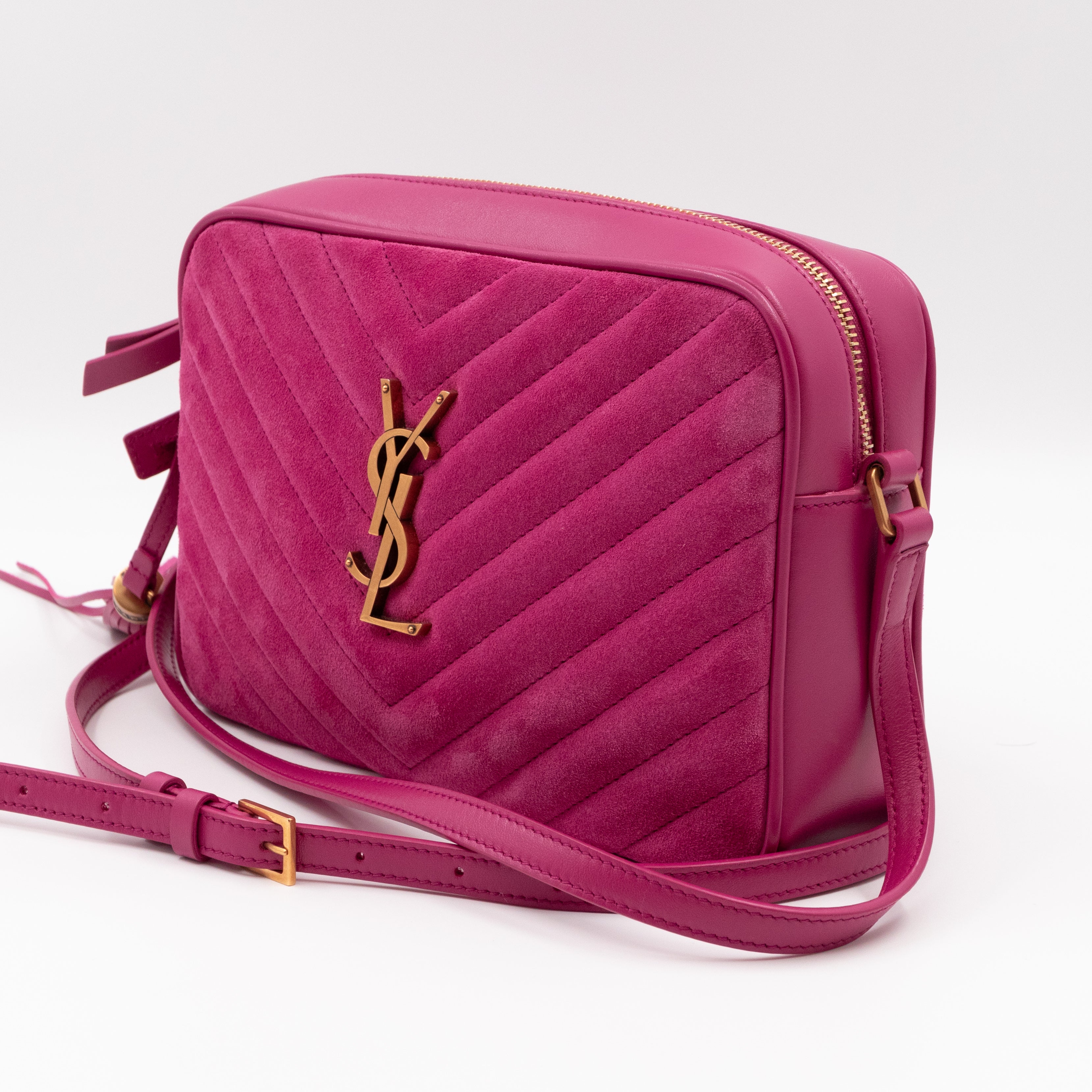 Lou Camera Bag Suede & Leather