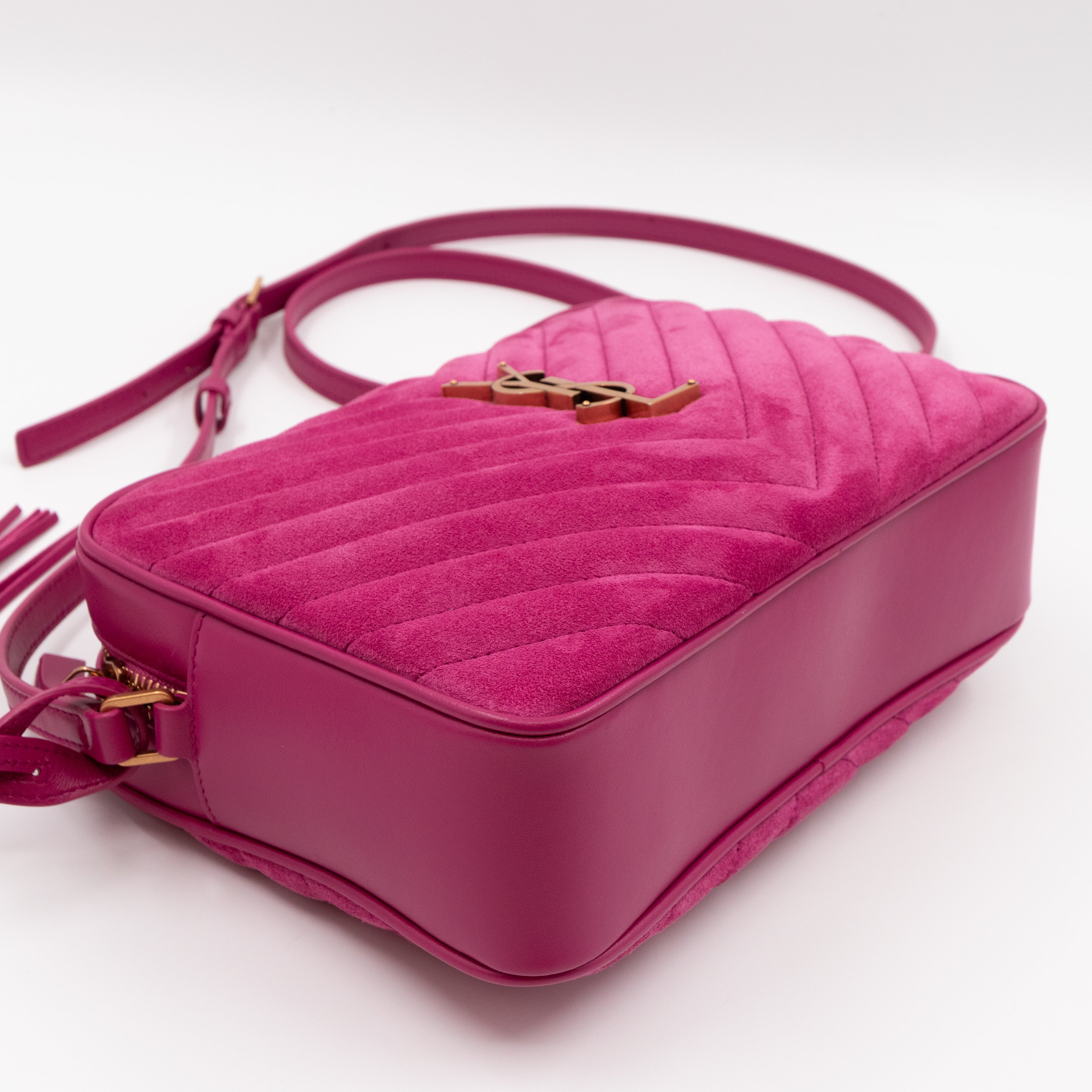 Lou Camera Bag Suede & Leather