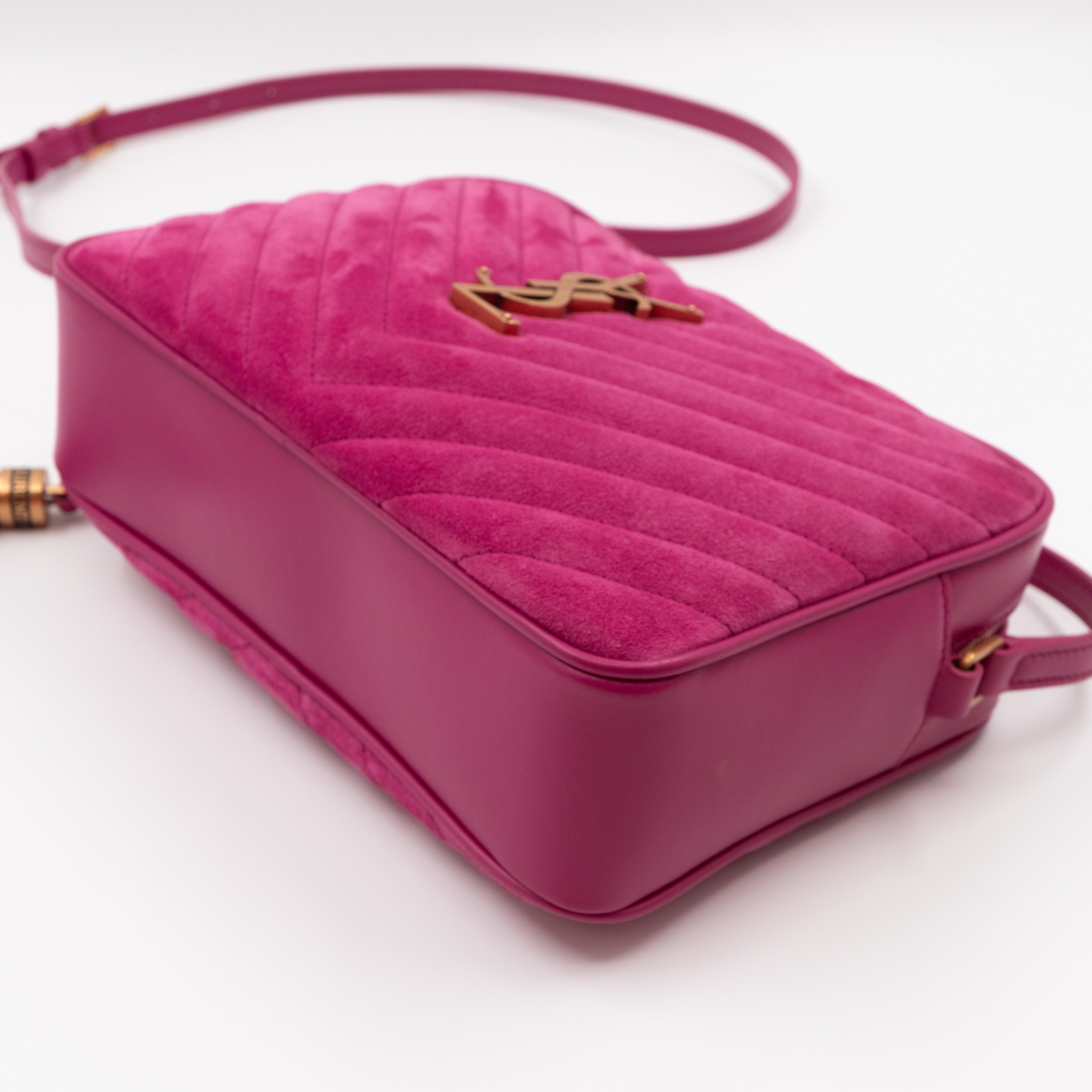 Lou Camera Bag Suede & Leather