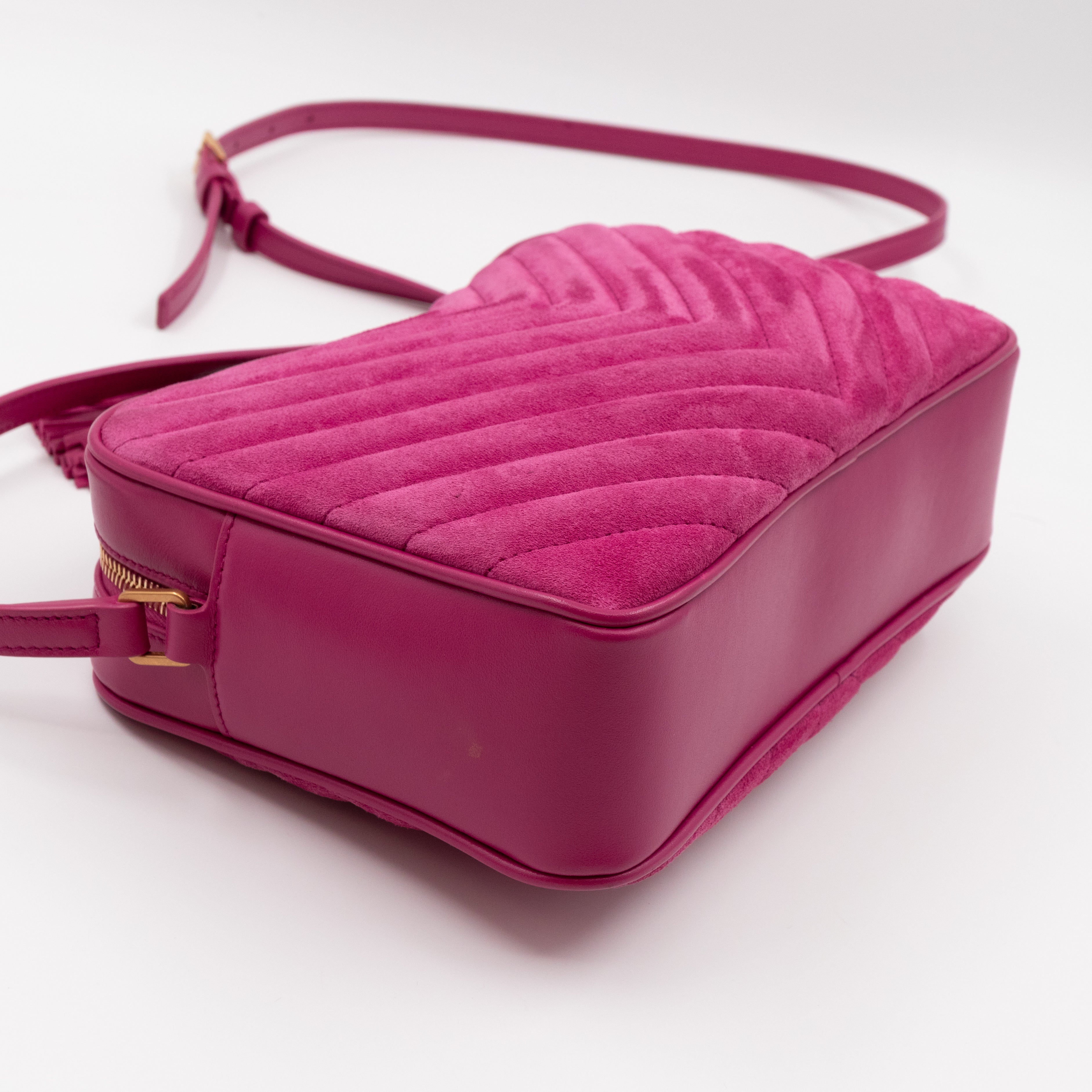 Lou Camera Bag Suede & Leather