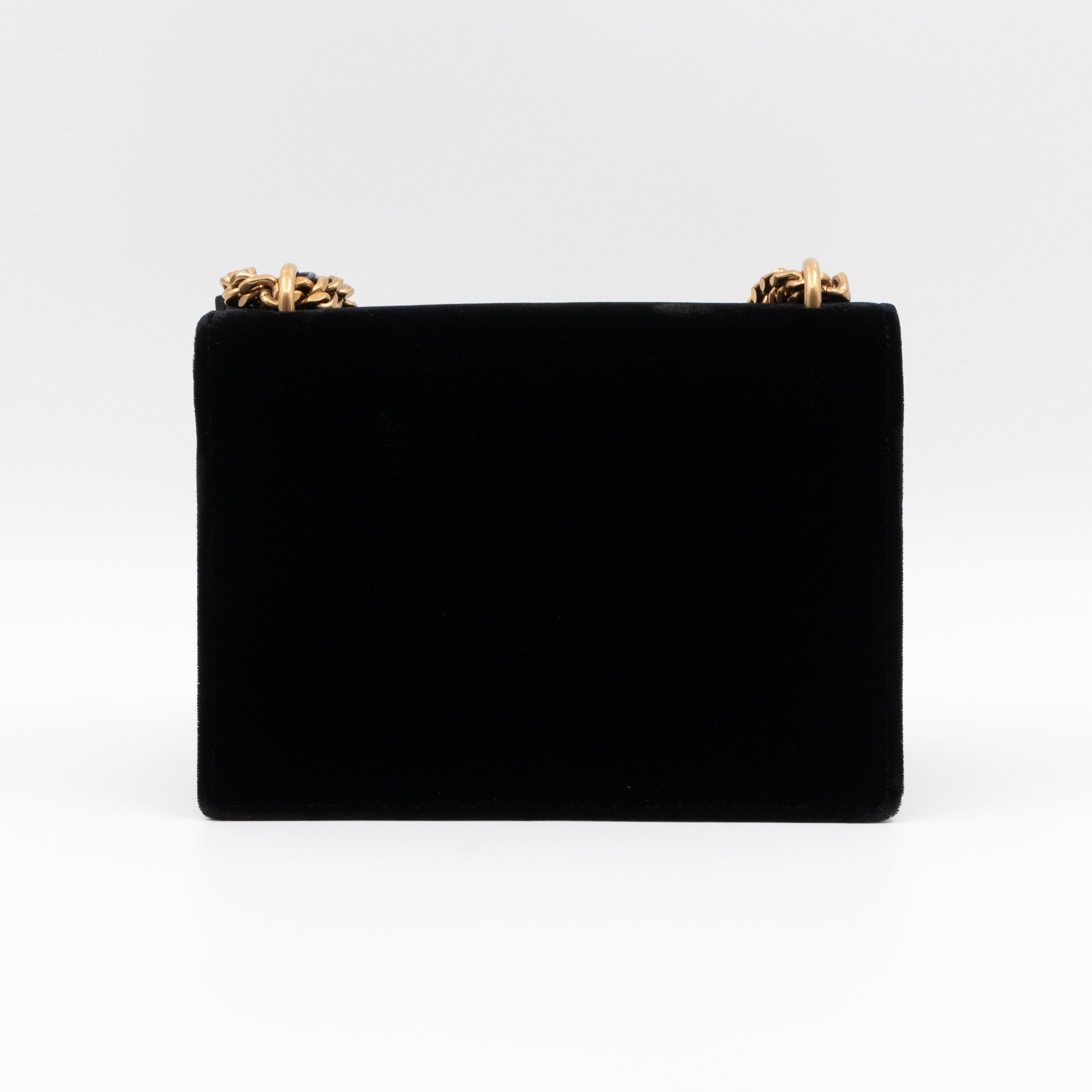 Sunset Mini Black Velvet Gold