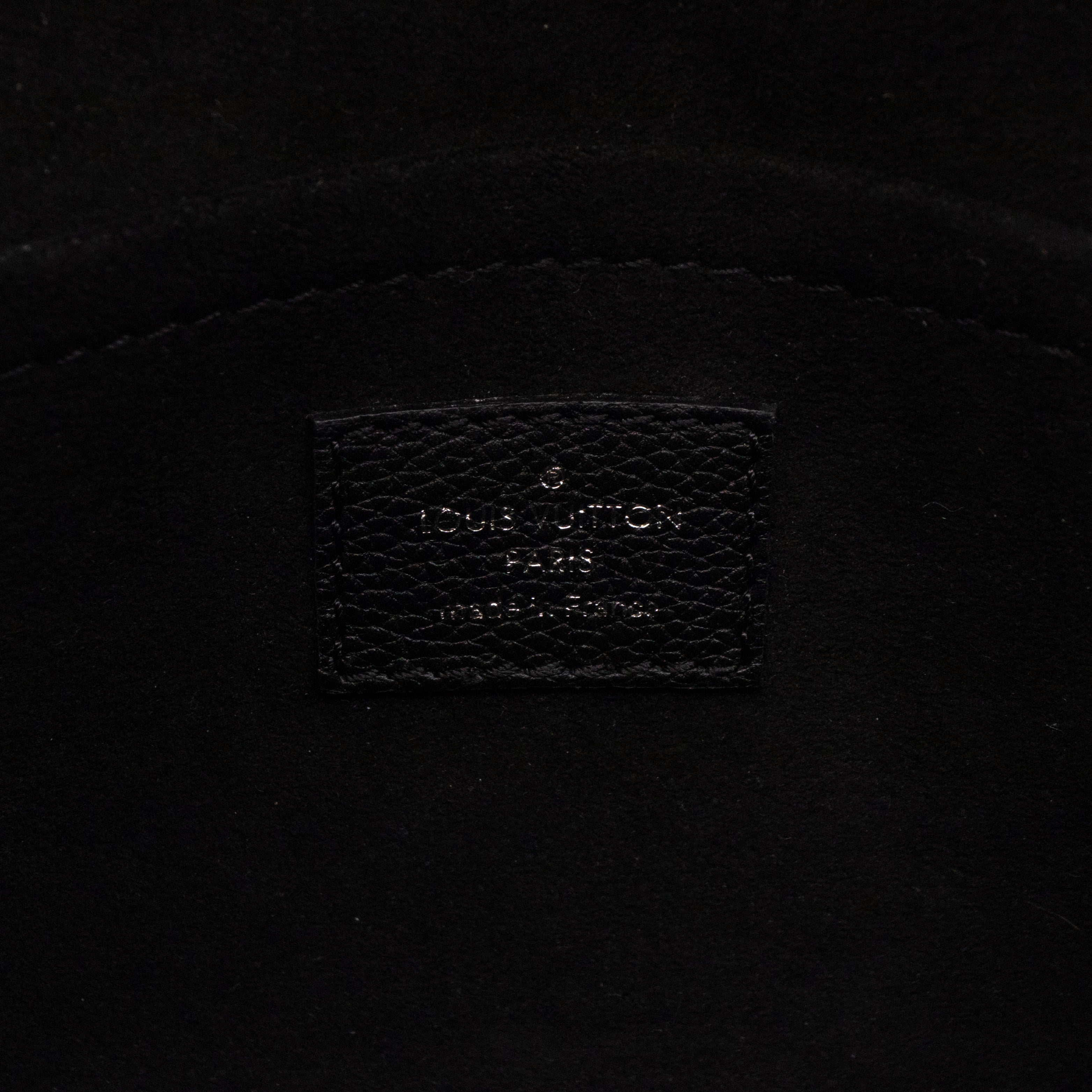 MyLockMe BB Chain Bag Black Leather