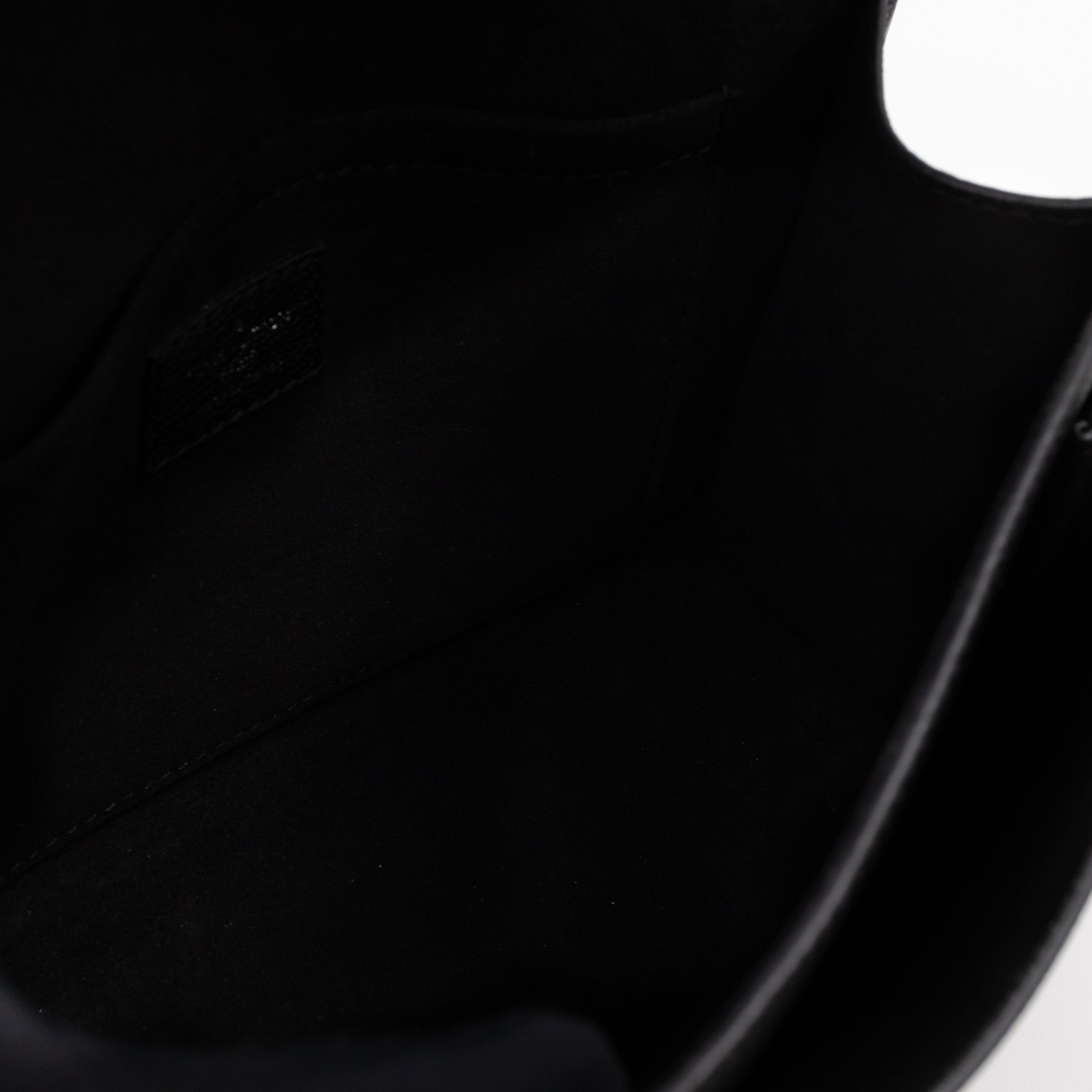 MyLockMe BB Chain Bag Black Leather