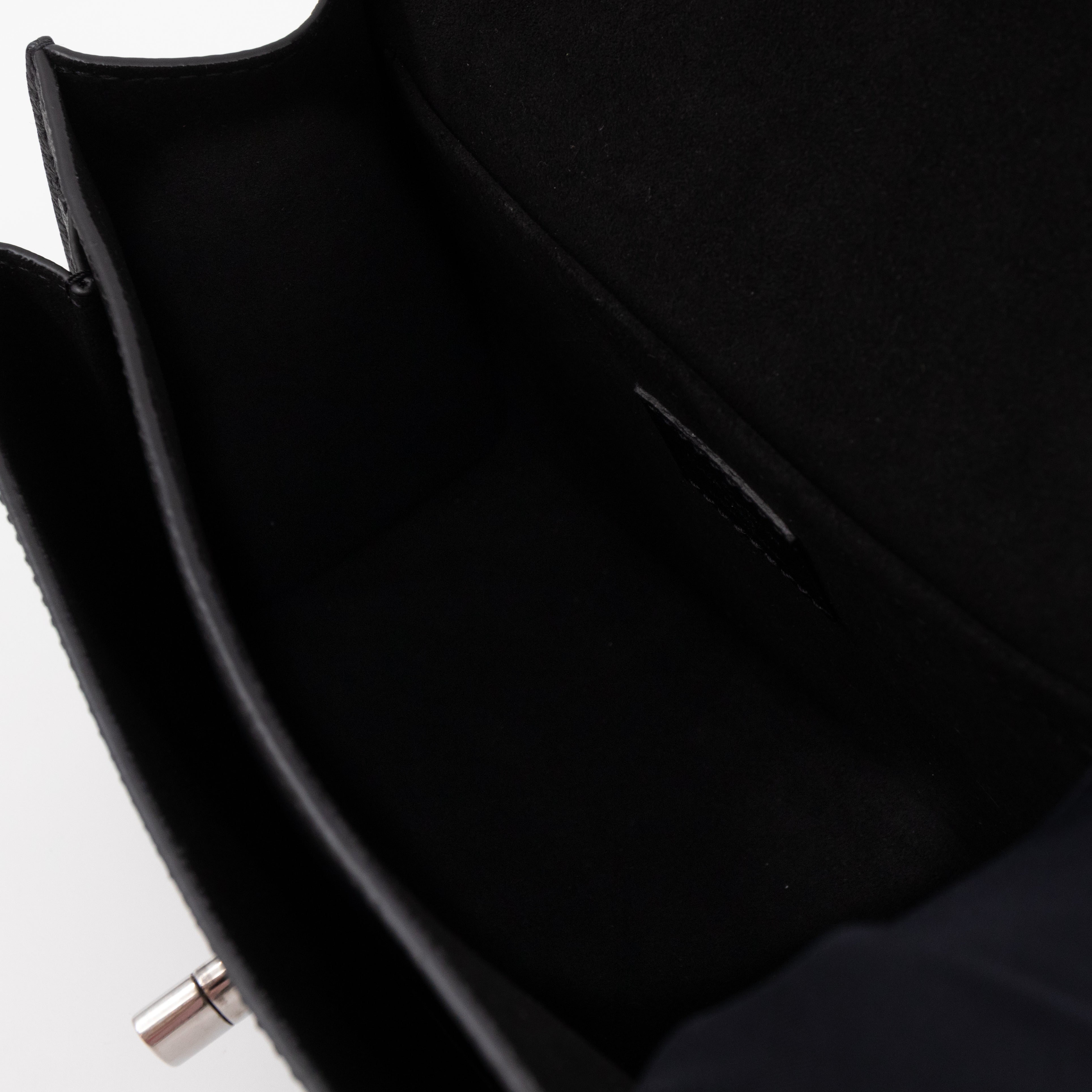 MyLockMe BB Chain Bag Black Leather