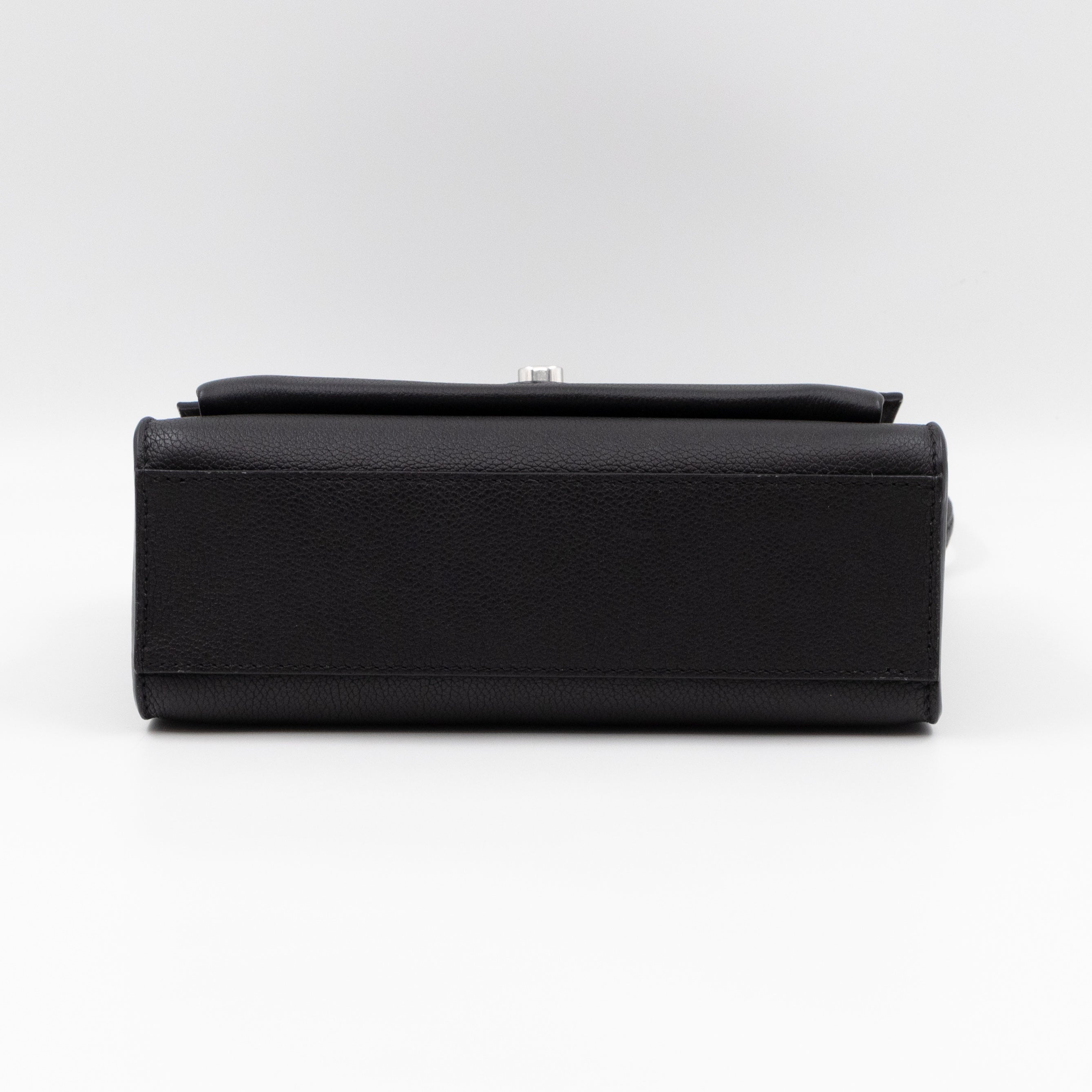 MyLockMe BB Chain Bag Black Leather