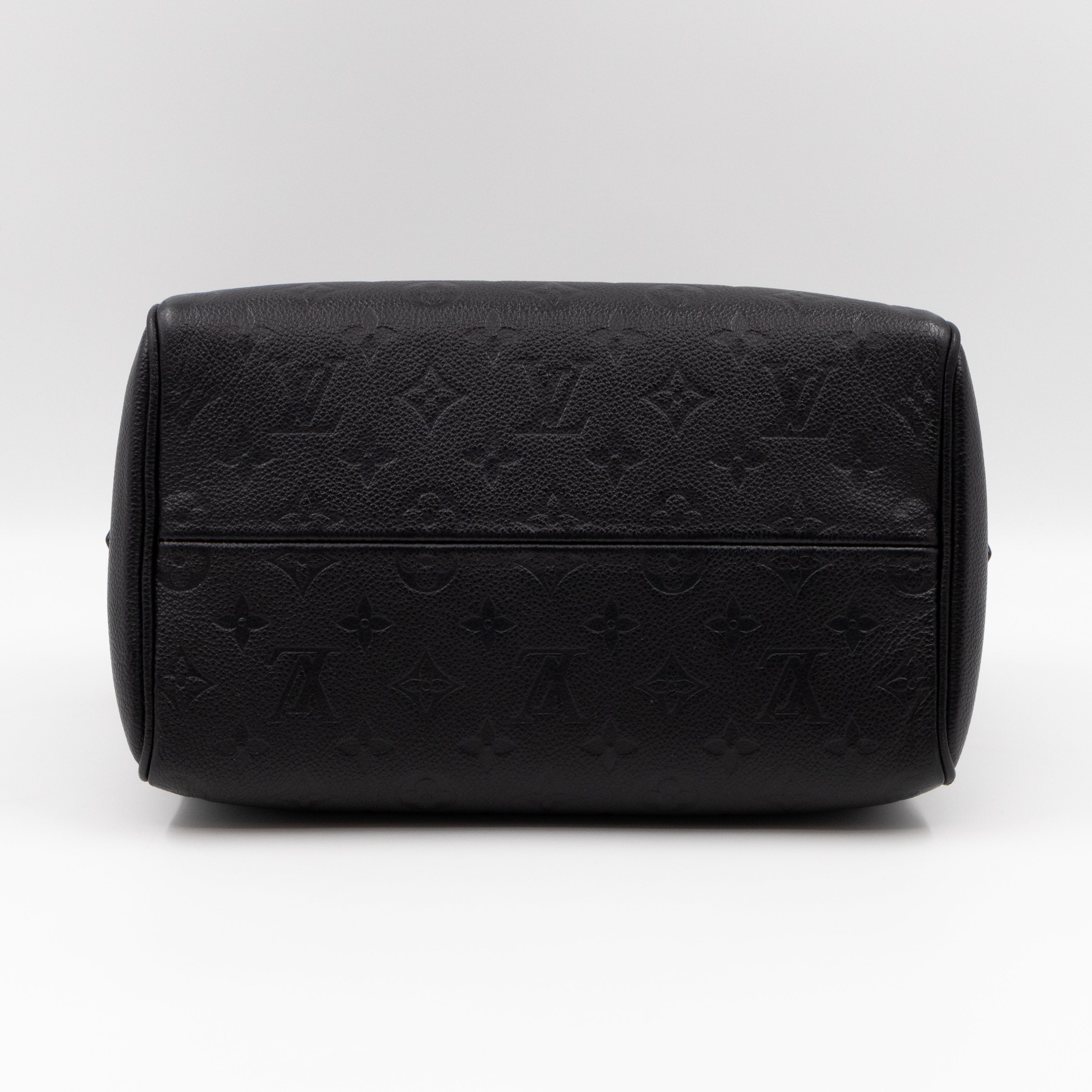 Speedy 25 Bandouliere Monogram Empreinte Black Gold