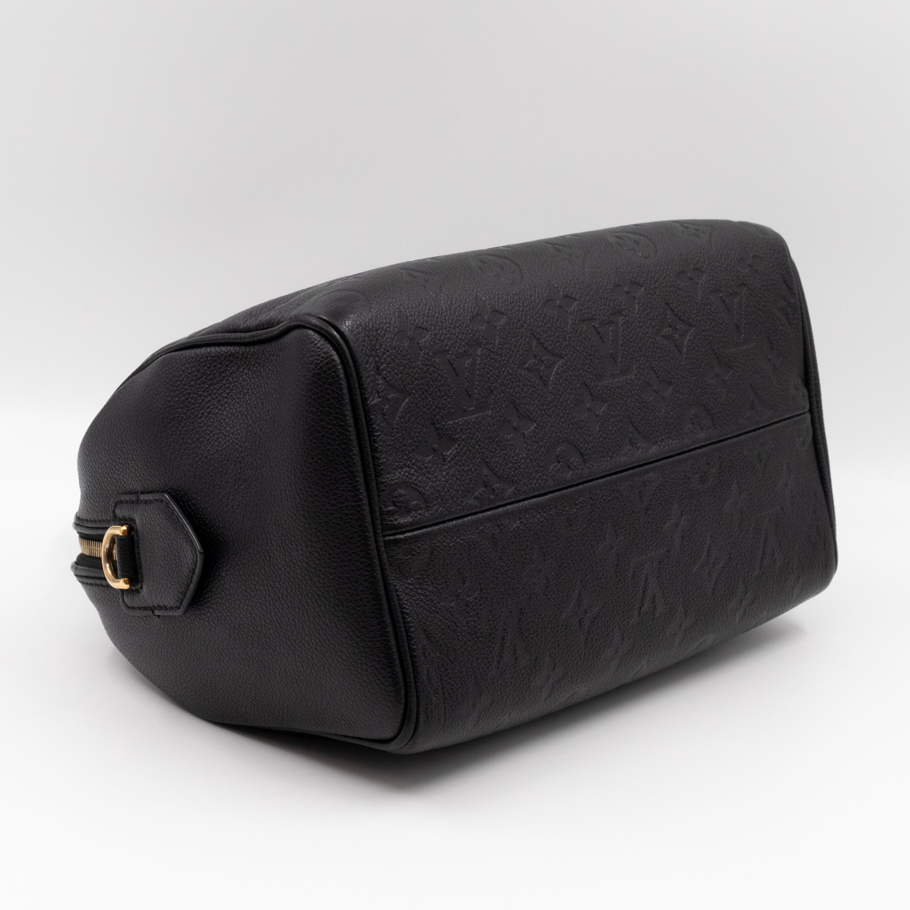 Speedy 25 Bandouliere Monogram Empreinte Black Gold