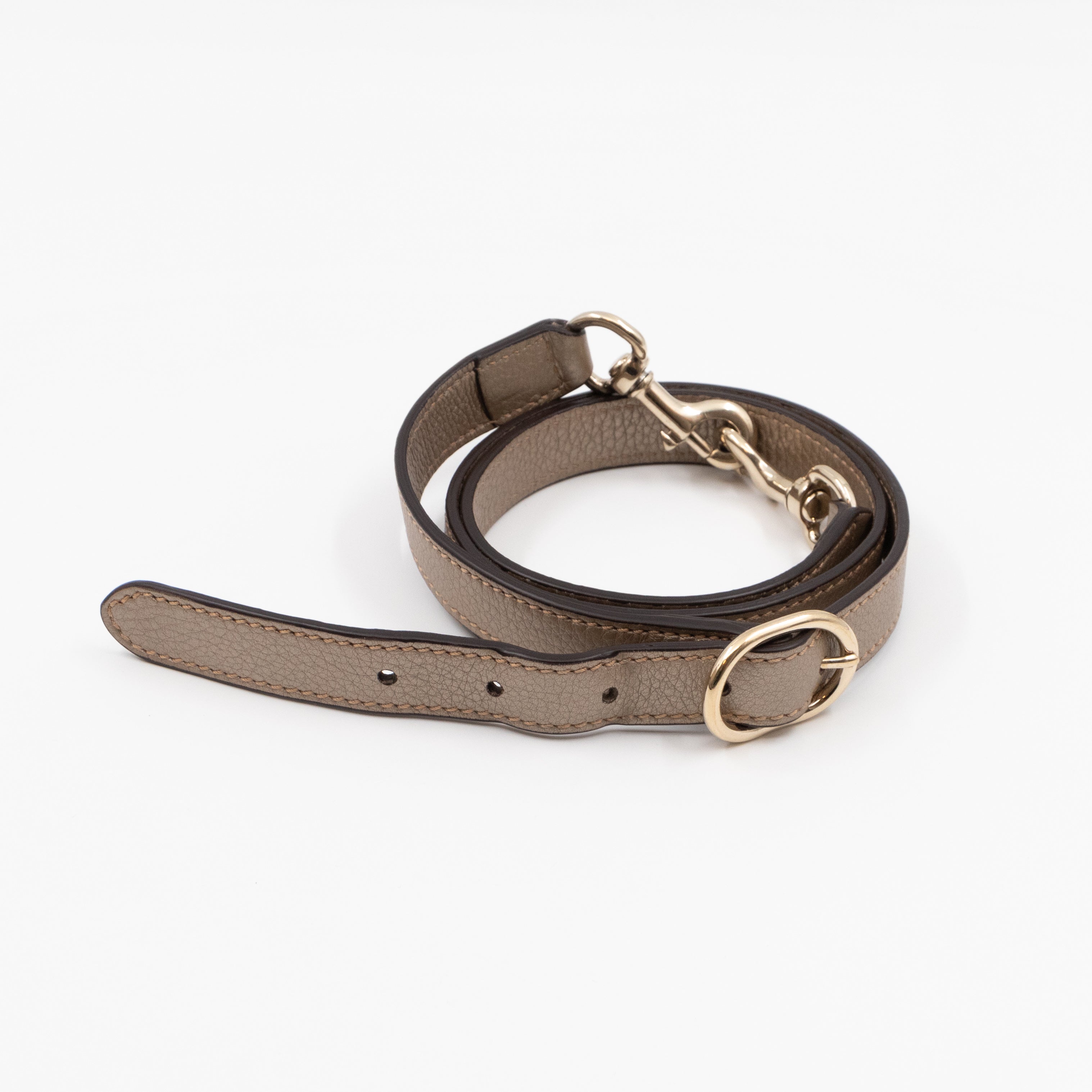 Bamboo Handle Tote Bag Champagne