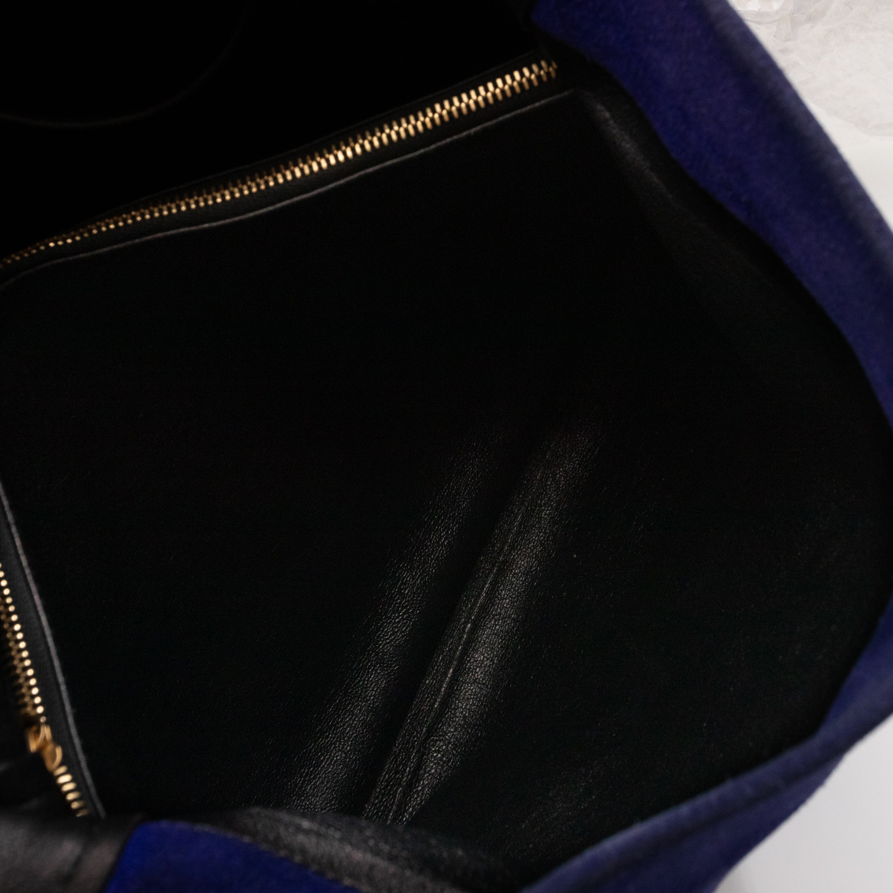 Gourmette Medium Purple Blue Suede