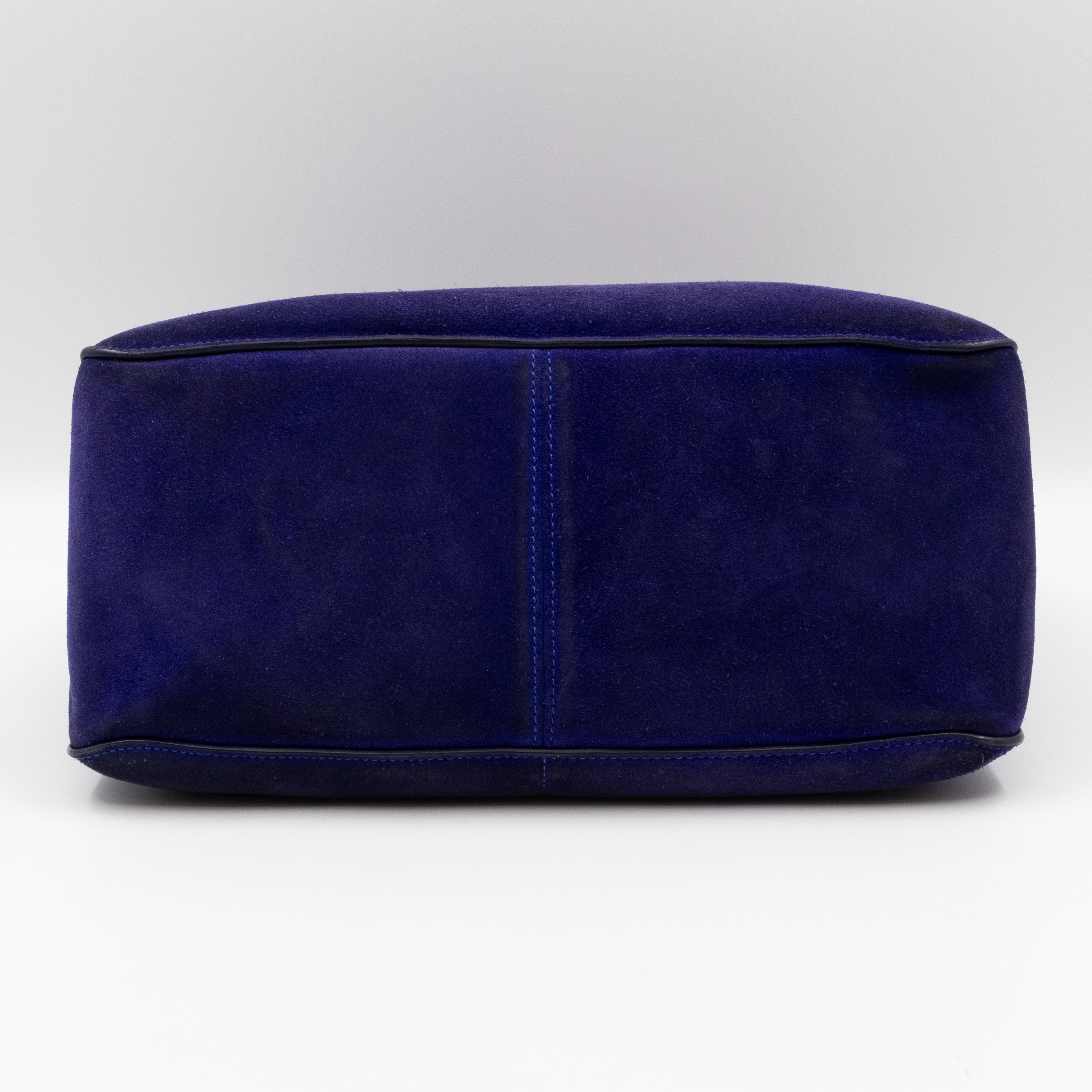 Gourmette Medium Purple Blue Suede