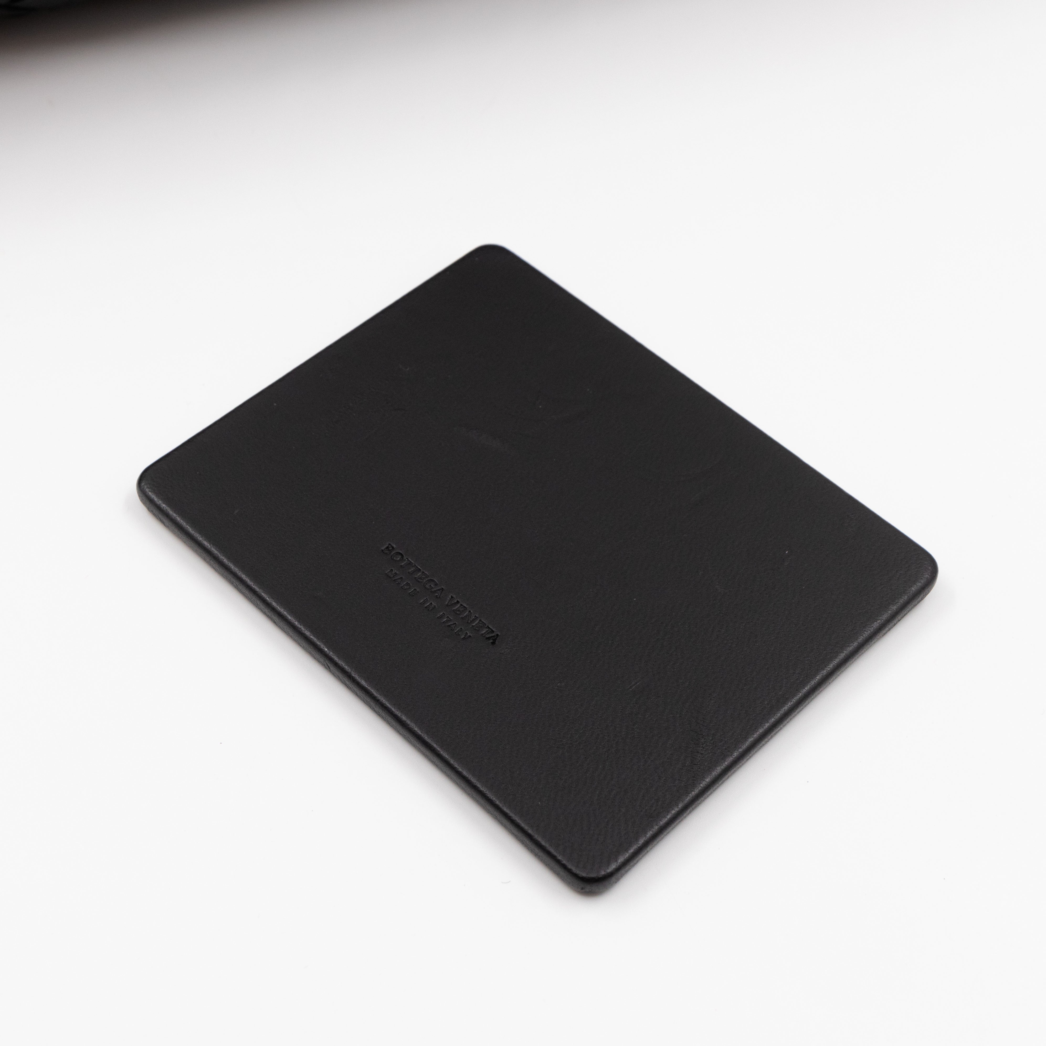 Veneta Hobo Bag Intrecciato Black Leather