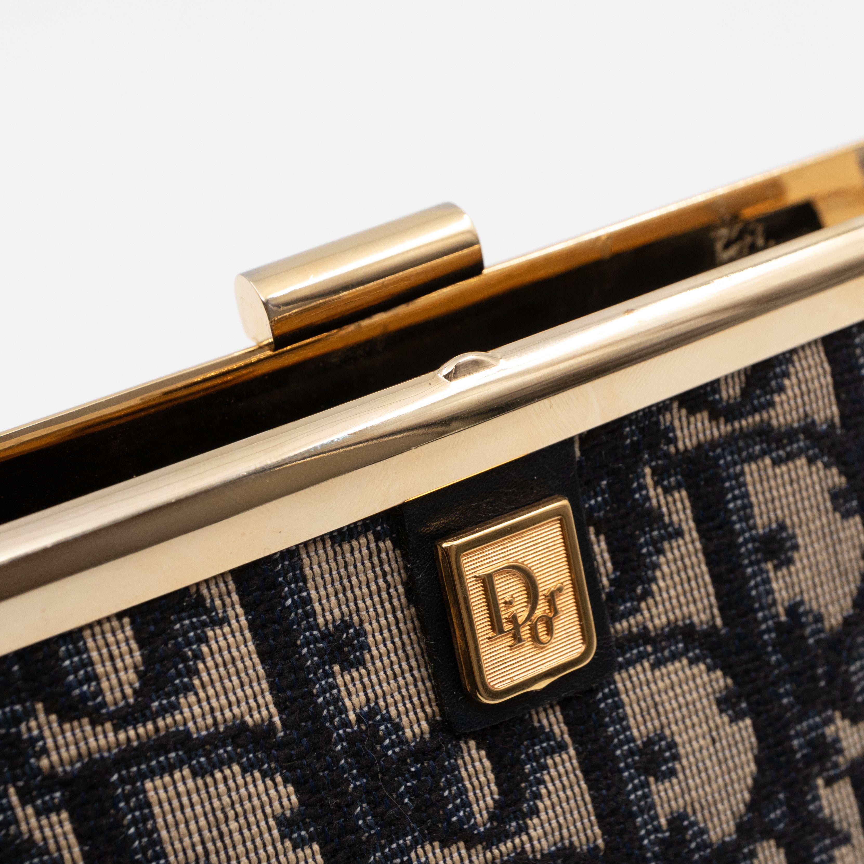 Pouch Blue Dior Oblique Jacquard