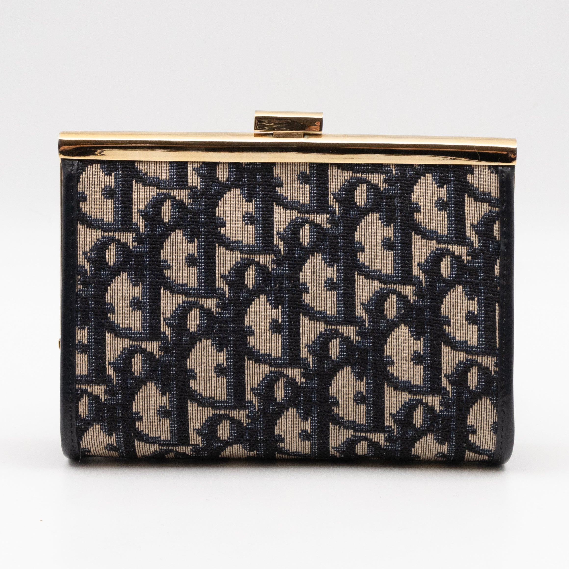 Pouch Blue Dior Oblique Jacquard