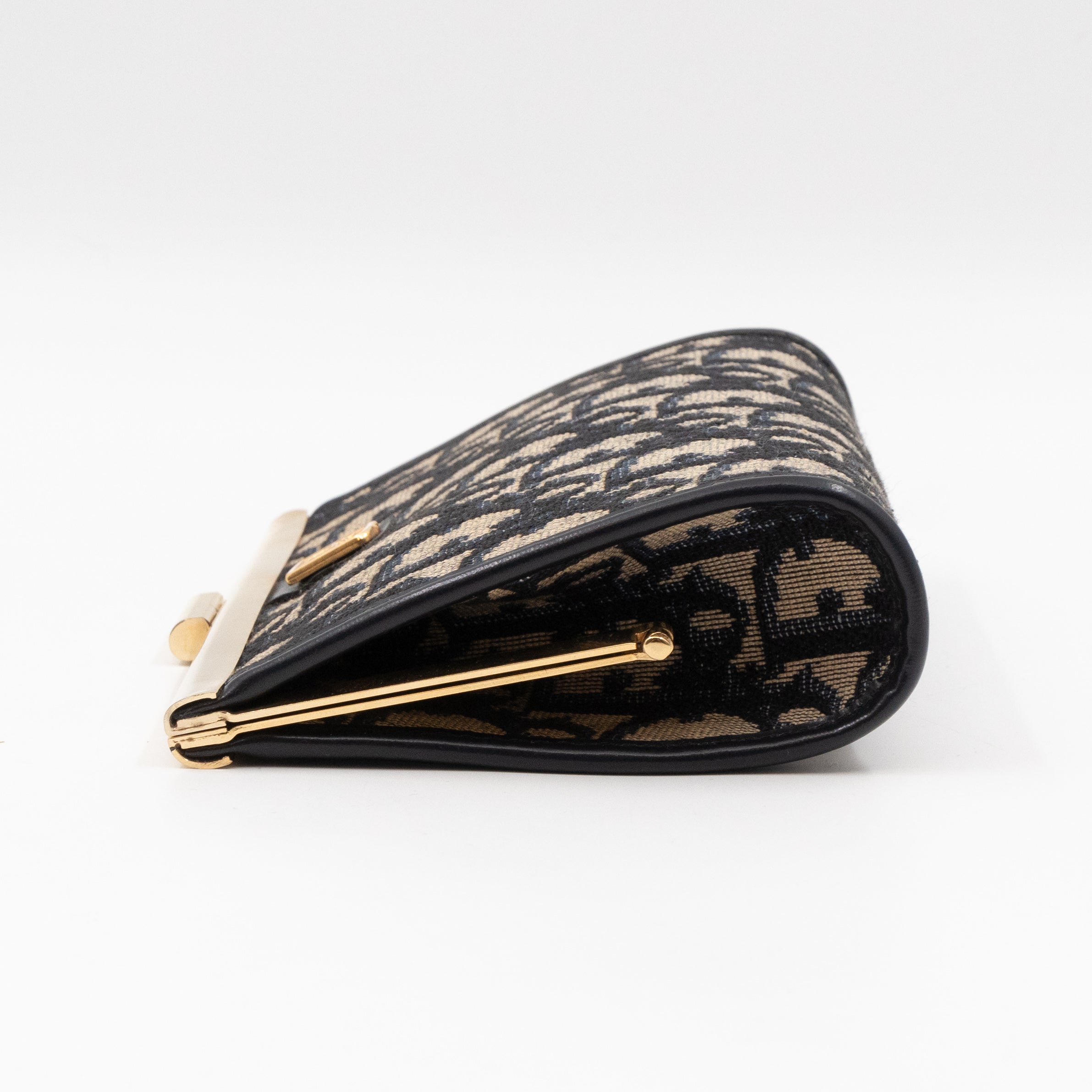 Pouch Blue Dior Oblique Jacquard