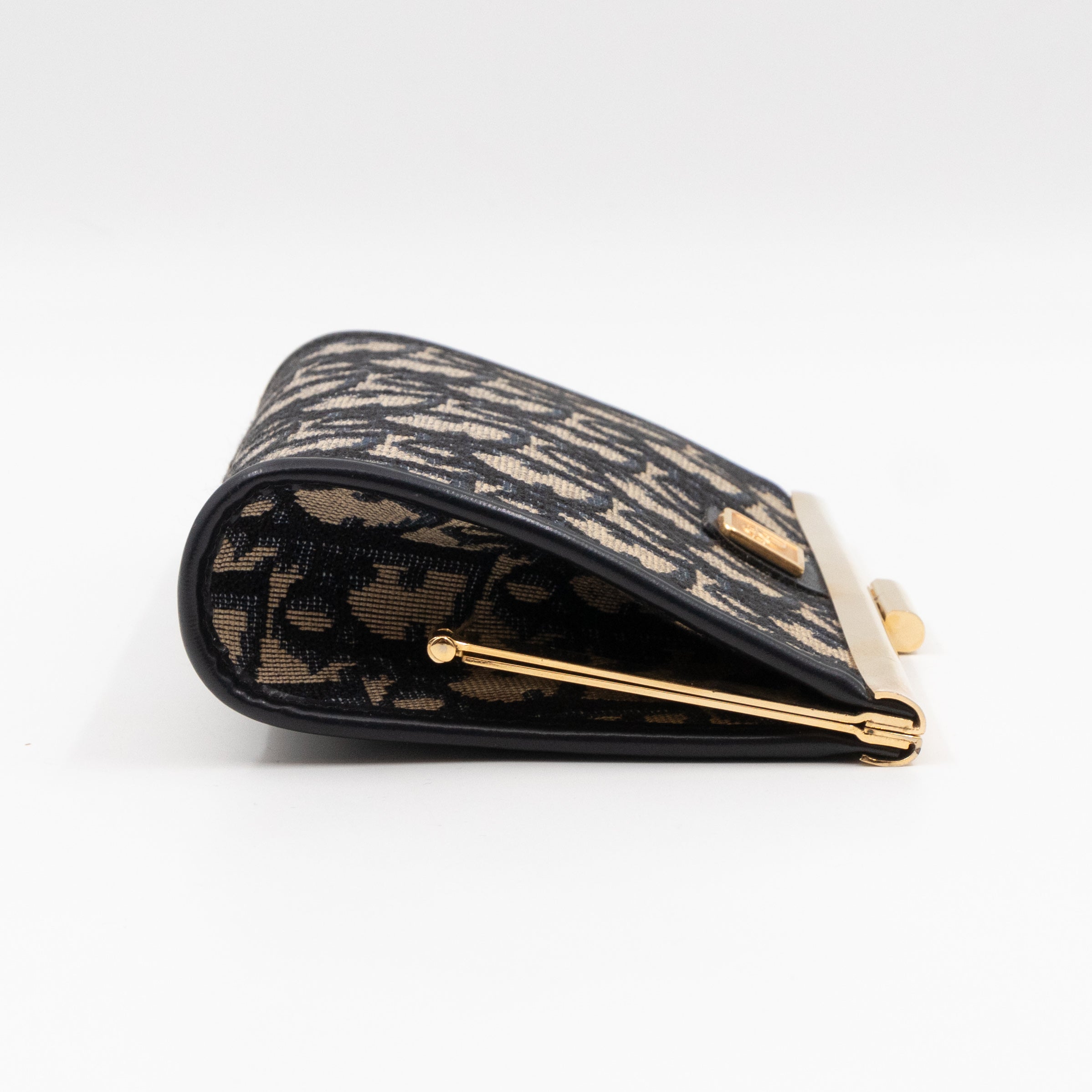 Pouch Blue Dior Oblique Jacquard