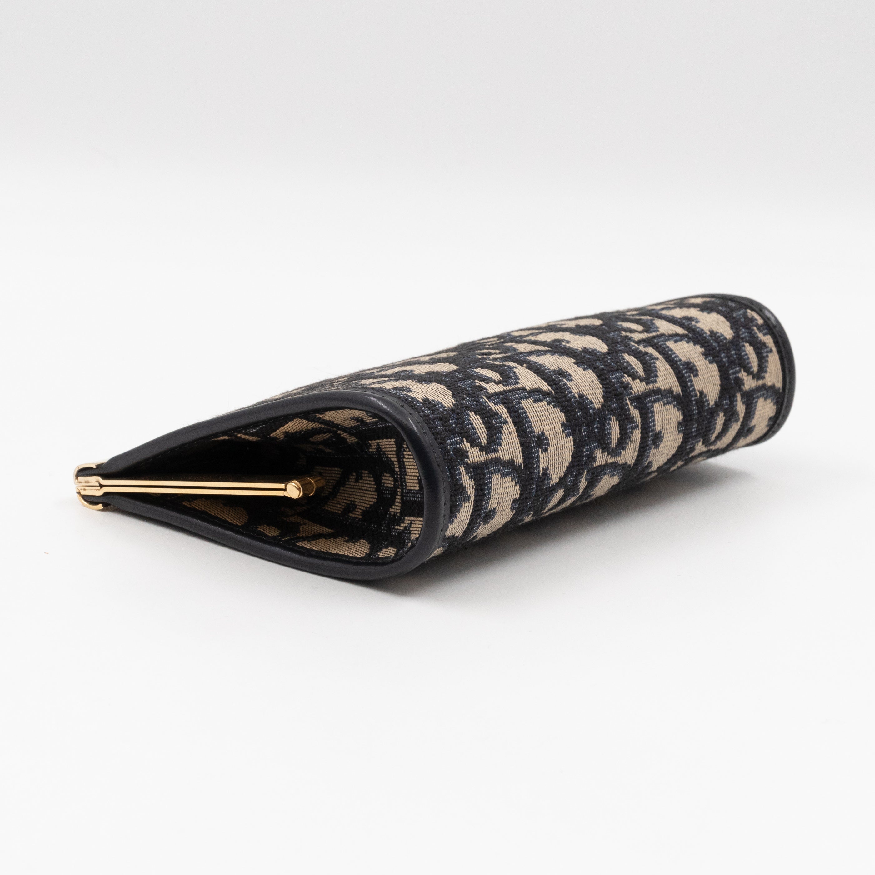 Pouch Blue Dior Oblique Jacquard