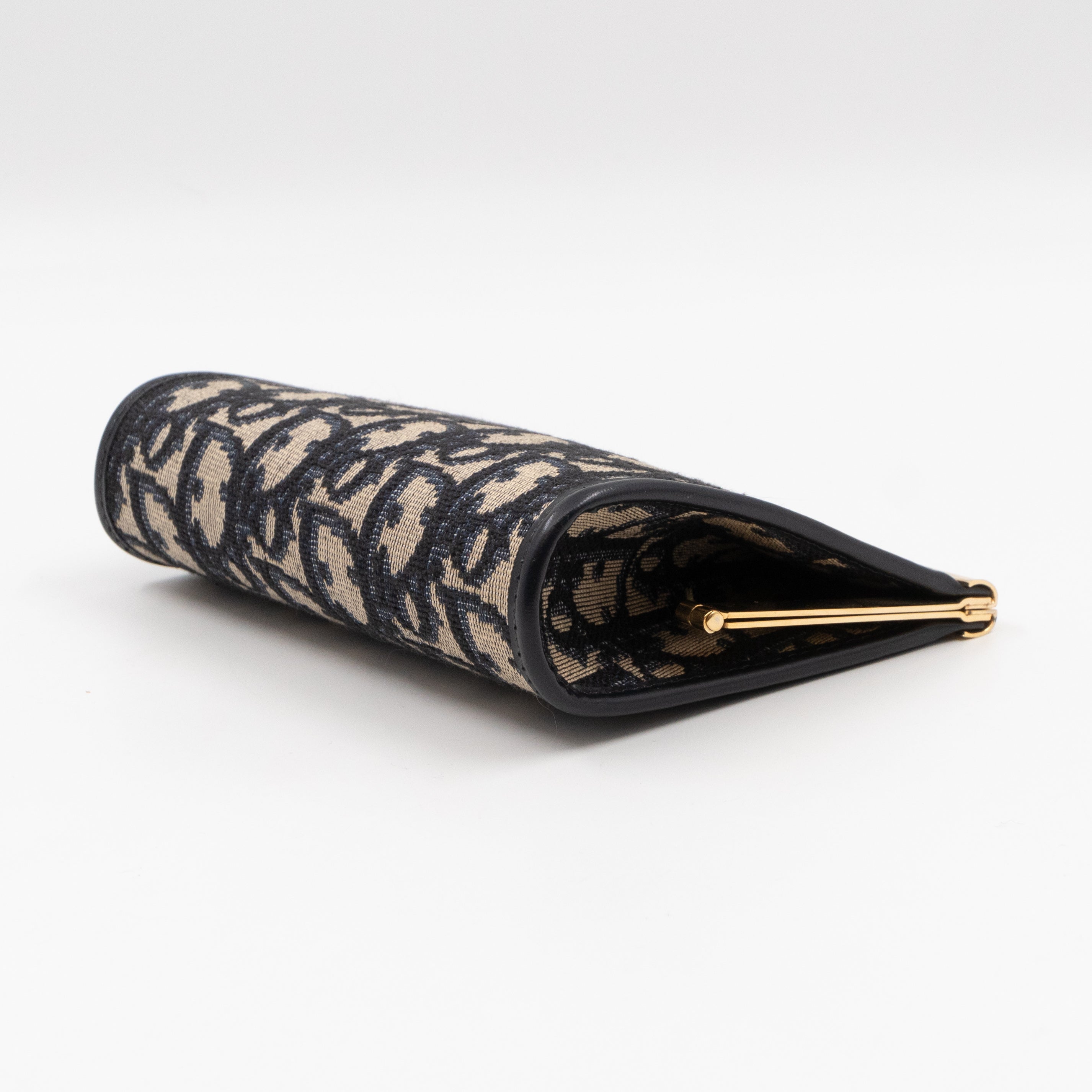 Pouch Blue Dior Oblique Jacquard