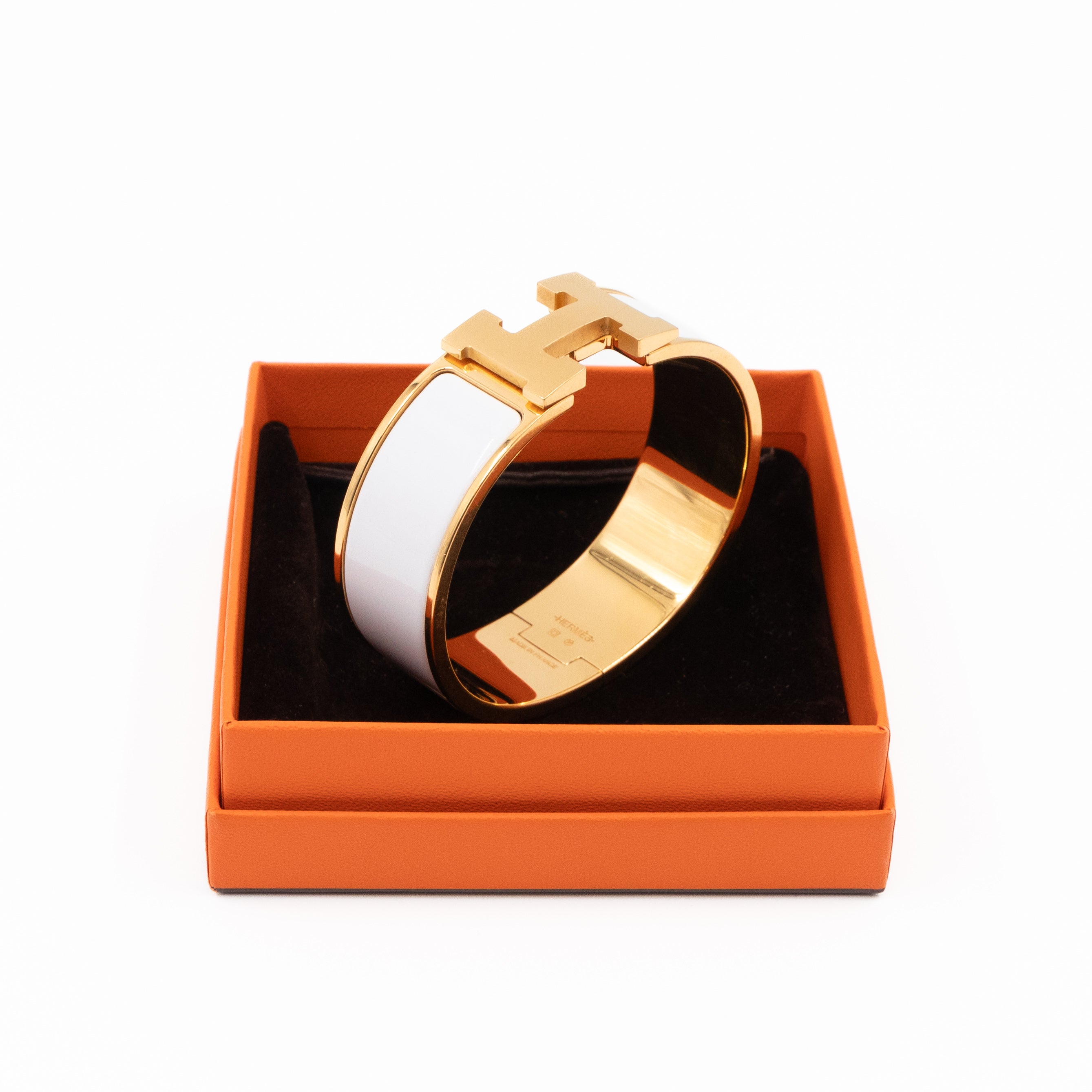 Clic Clac H Bracelet GM White Gold