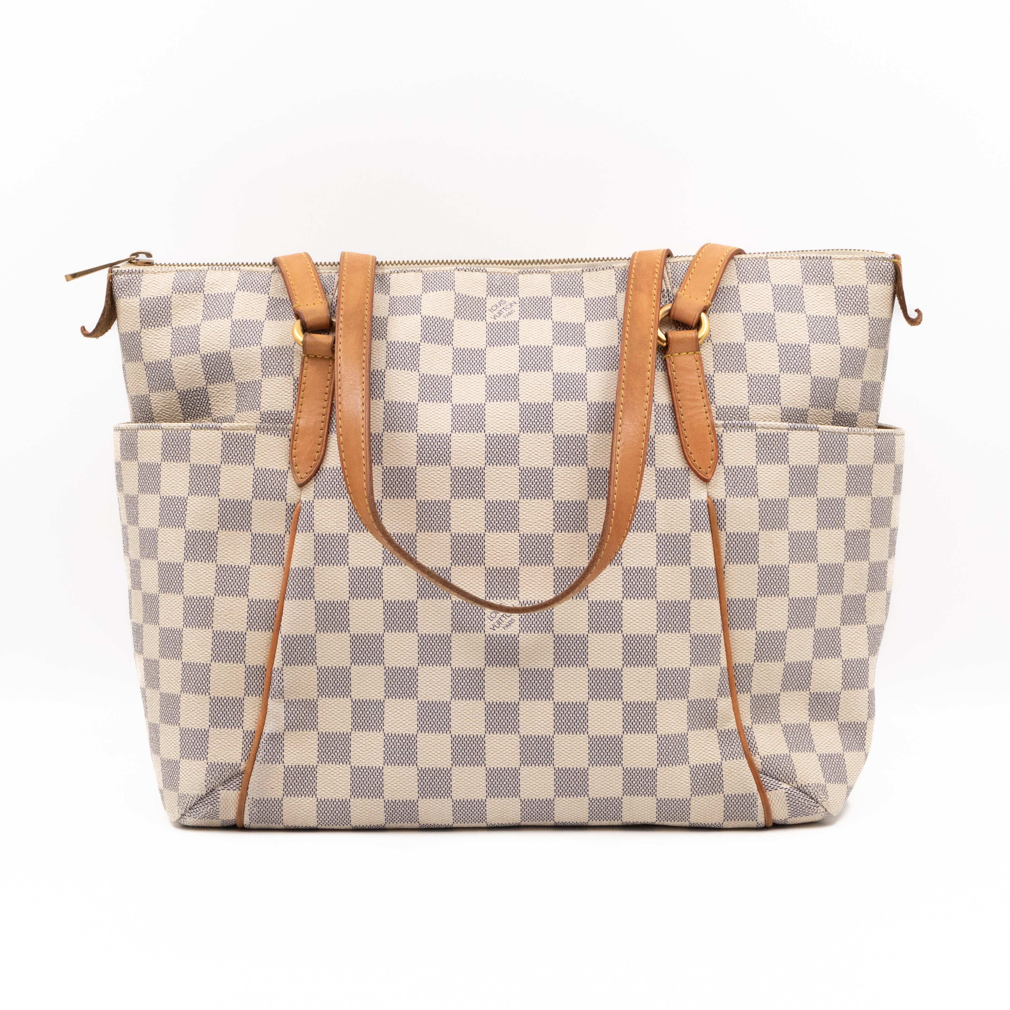 Louis Vuitton – Louis Vuitton Totally MM Damier Azur – Queen Station