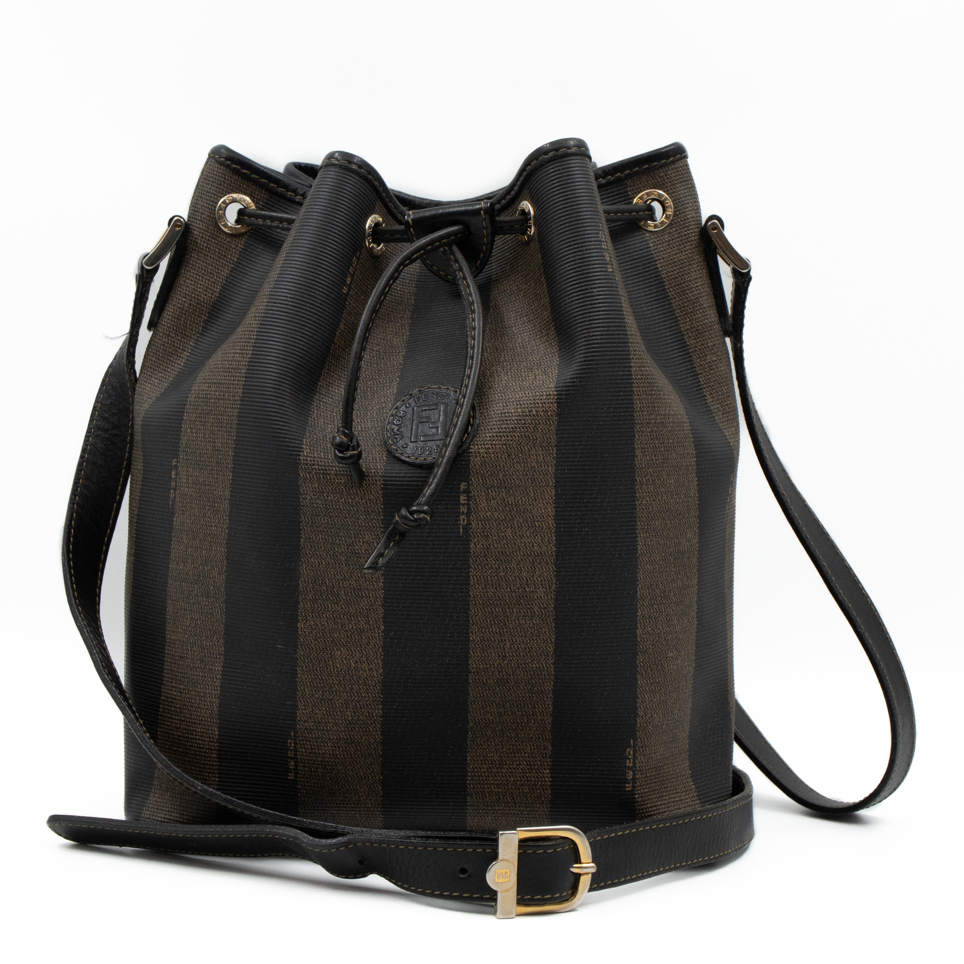 Pequin Bucket Bag Tobacco Leather