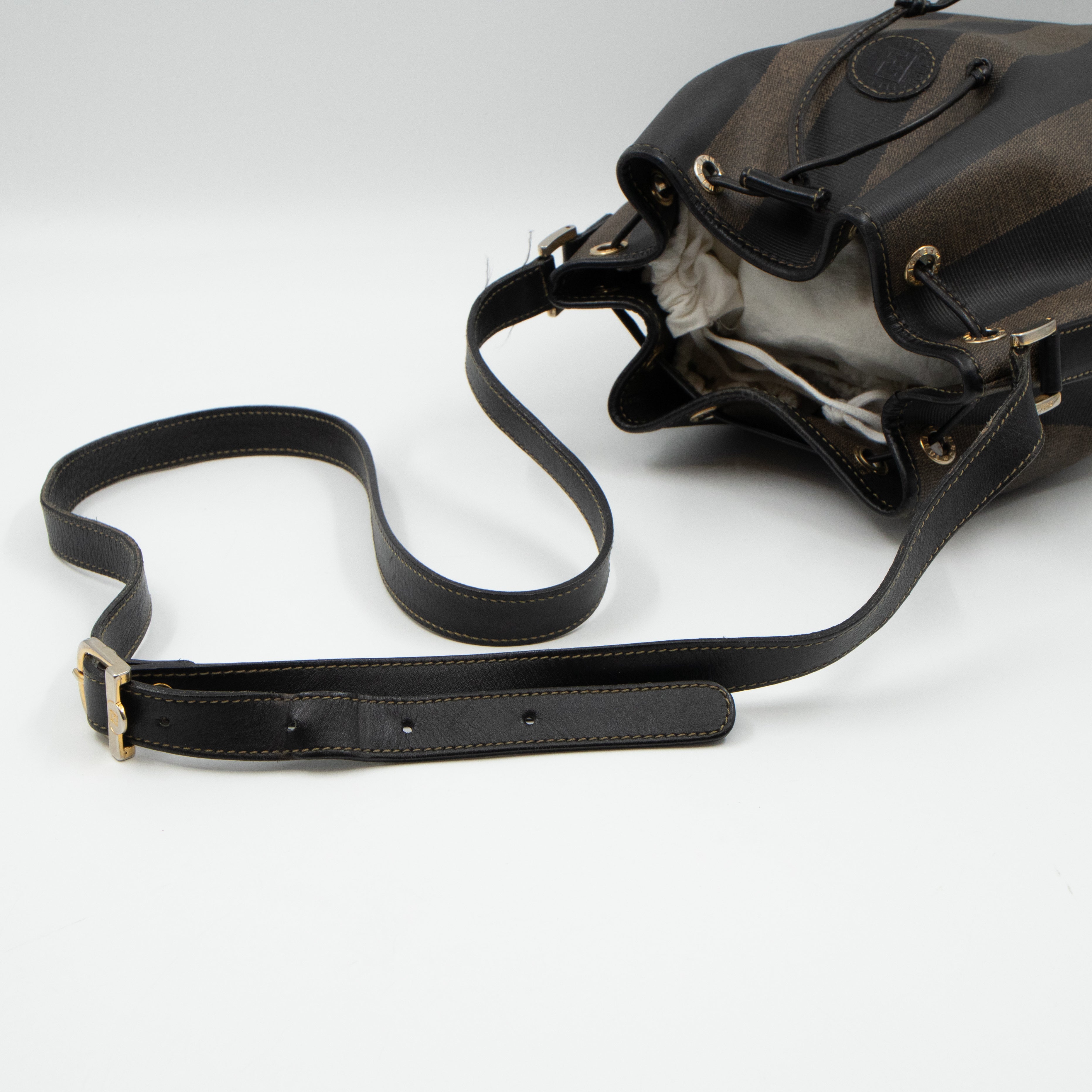 Pequin Bucket Bag Tobacco Leather