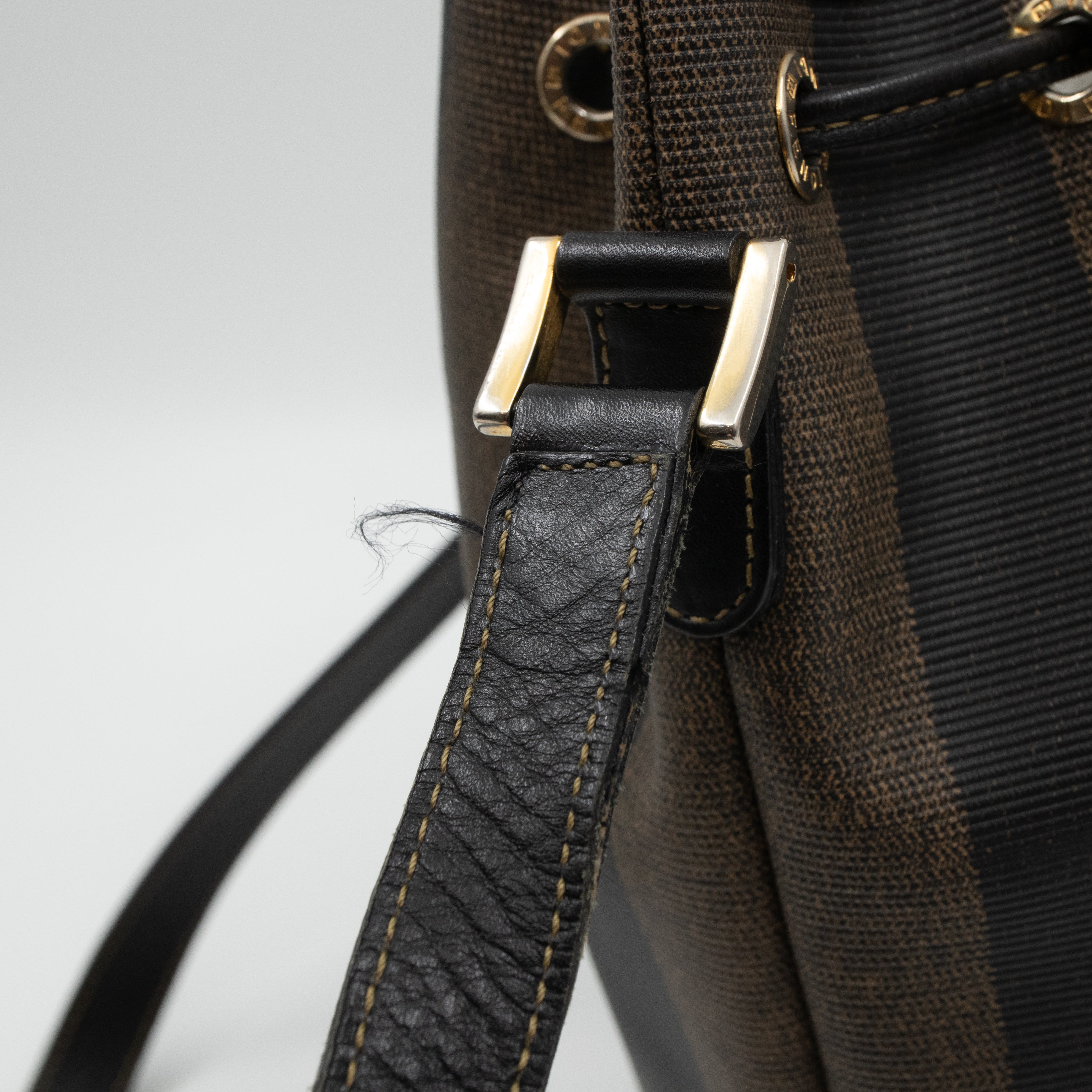Pequin Bucket Bag Tobacco Leather