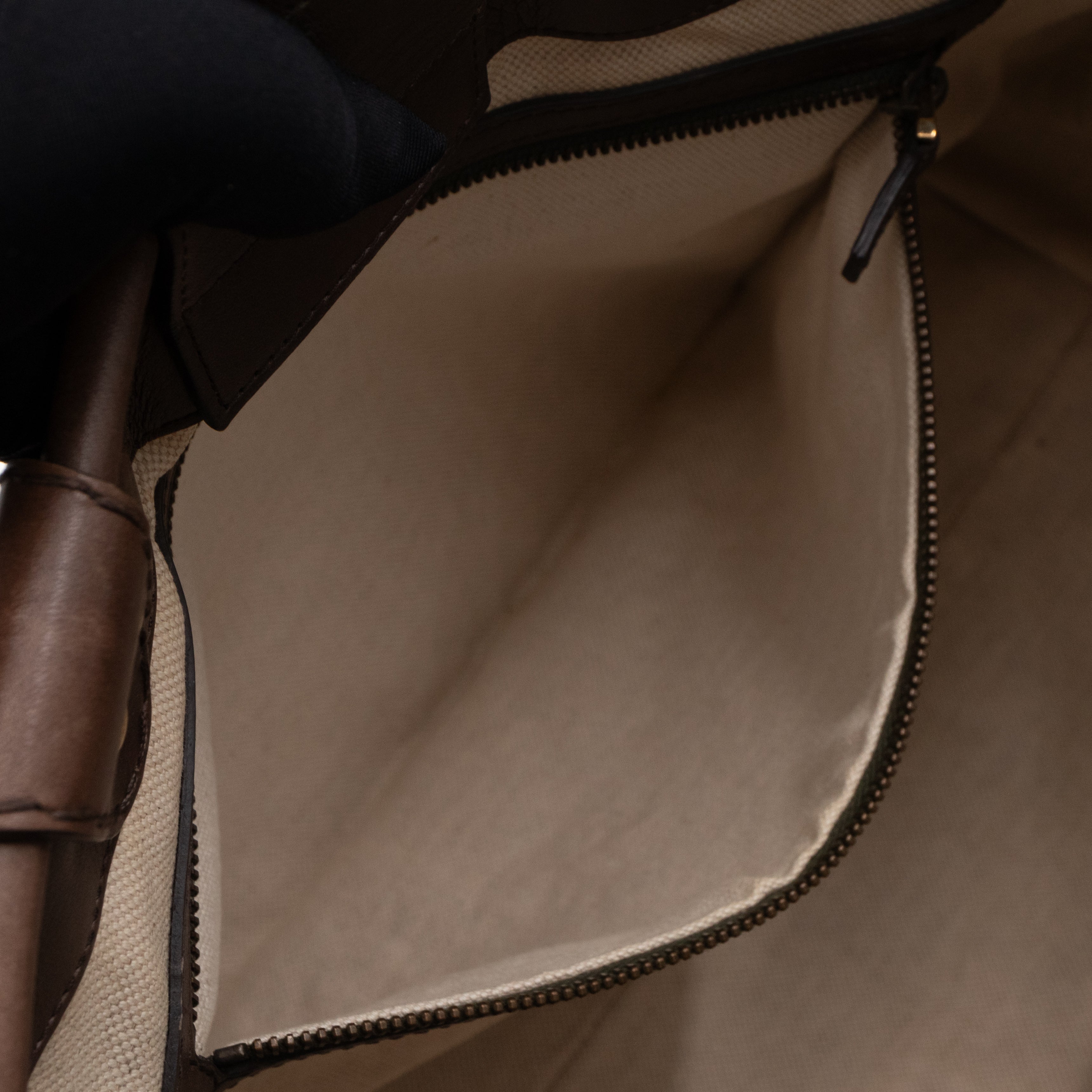 GG Running Bag Aged Leather Brown