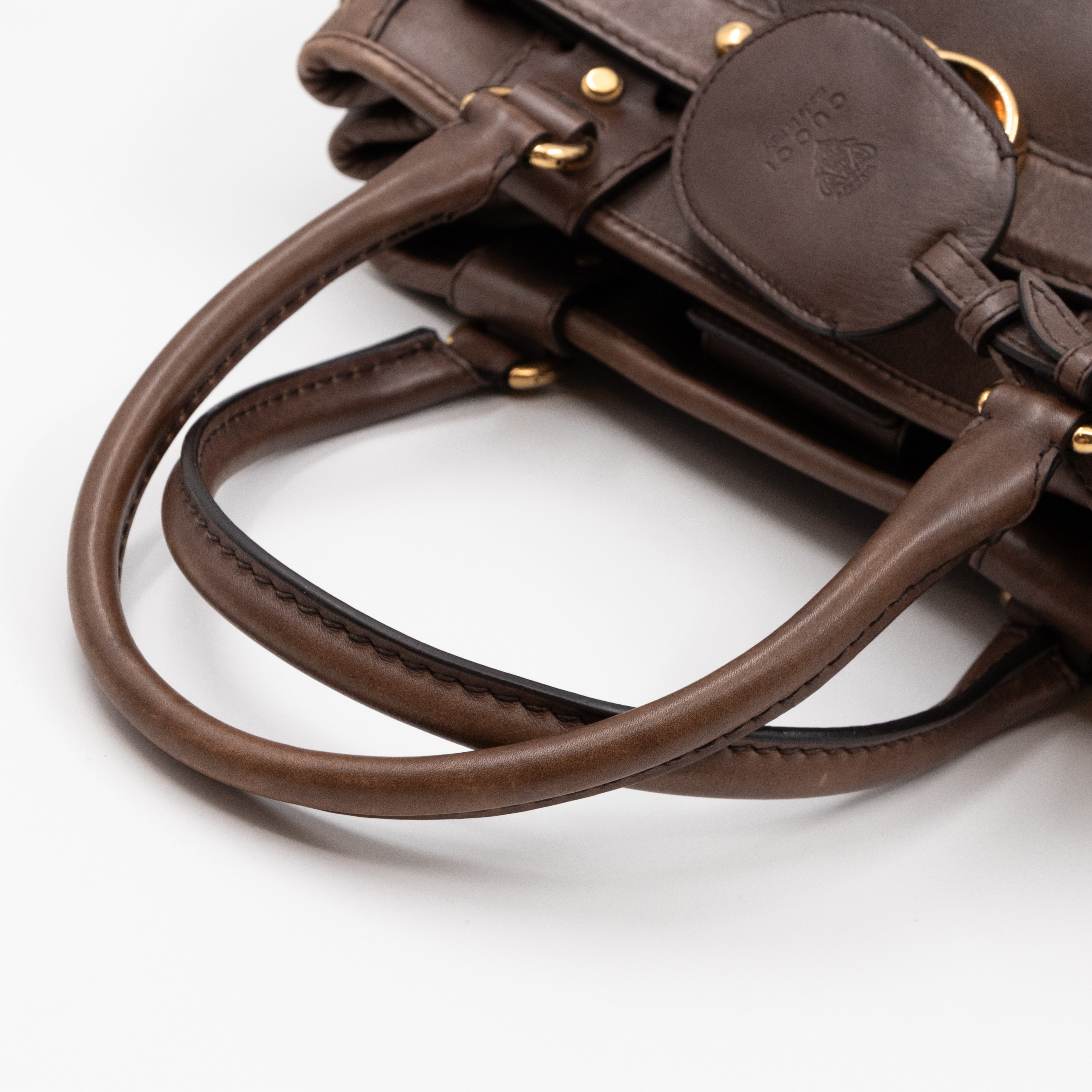 GG Running Bag Aged Leather Brown