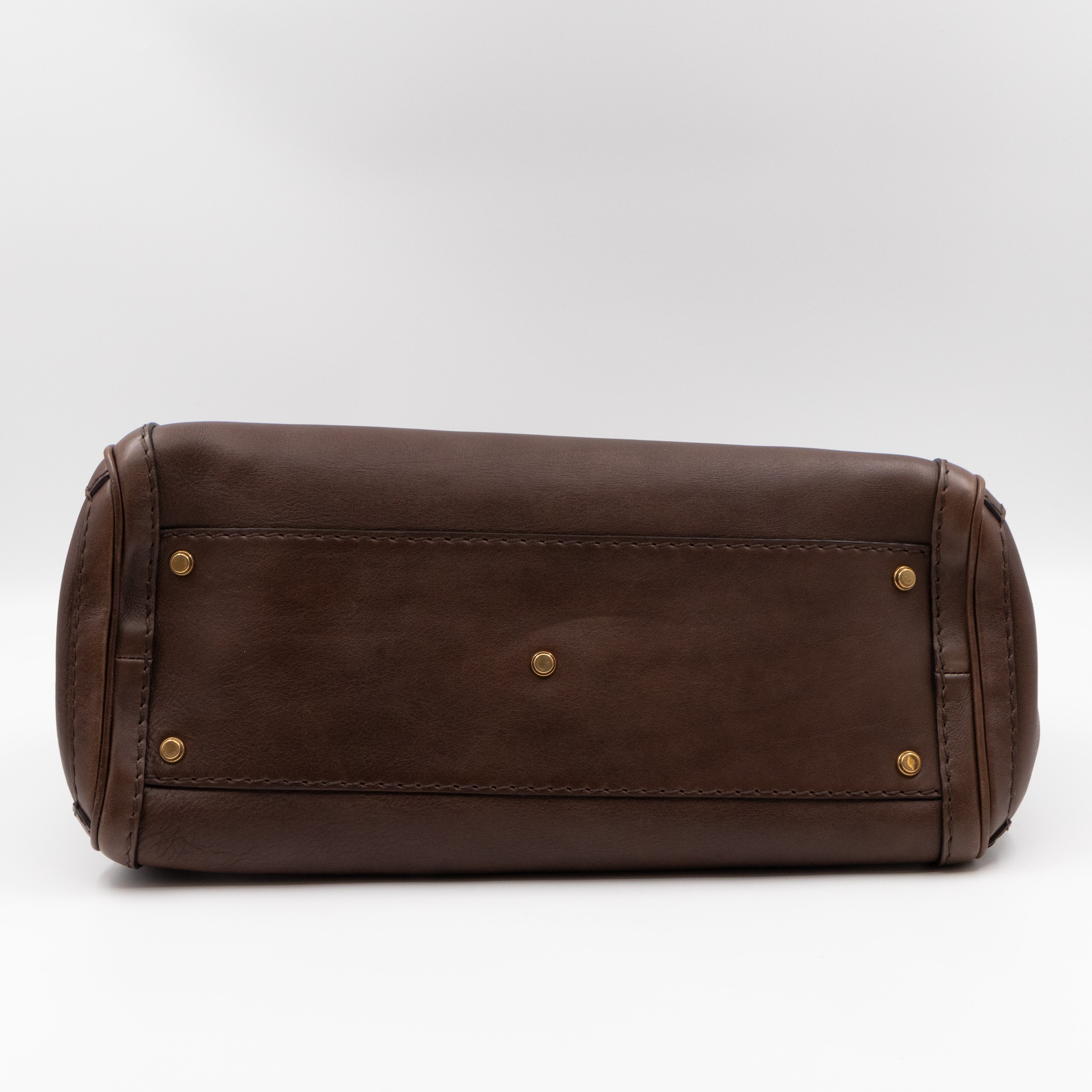 GG Running Bag Aged Leather Brown