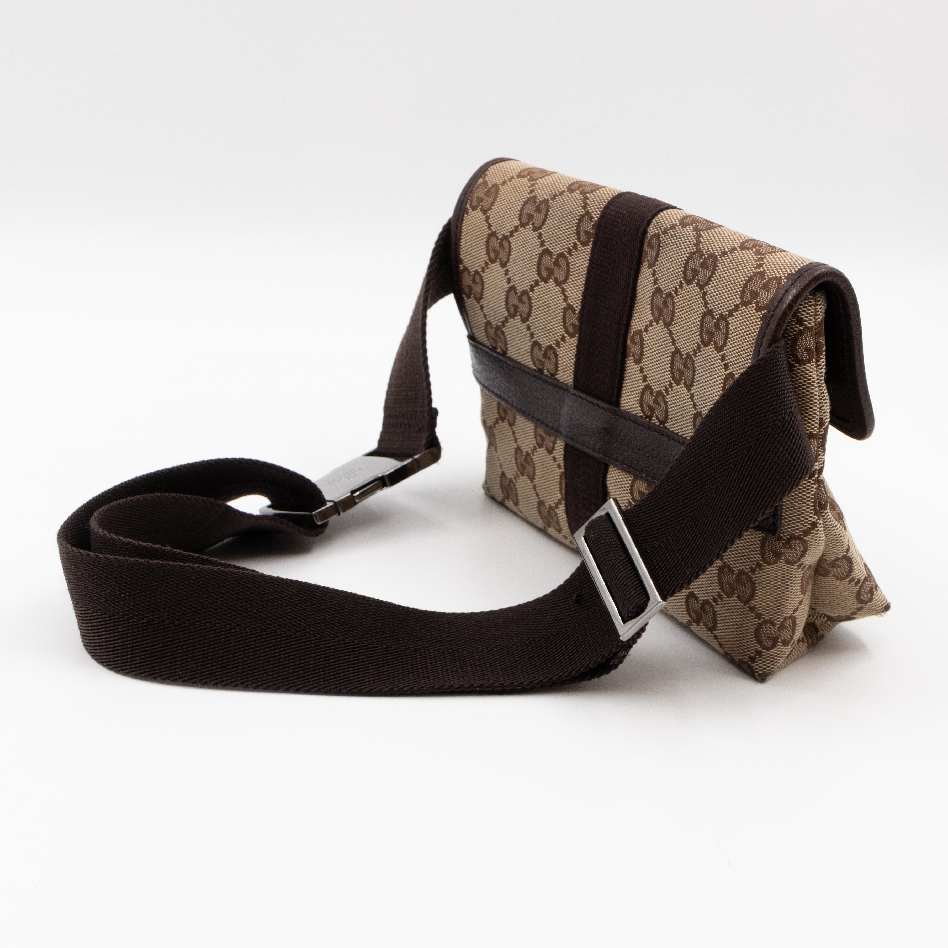 Waist Bag GG Canvas Brown