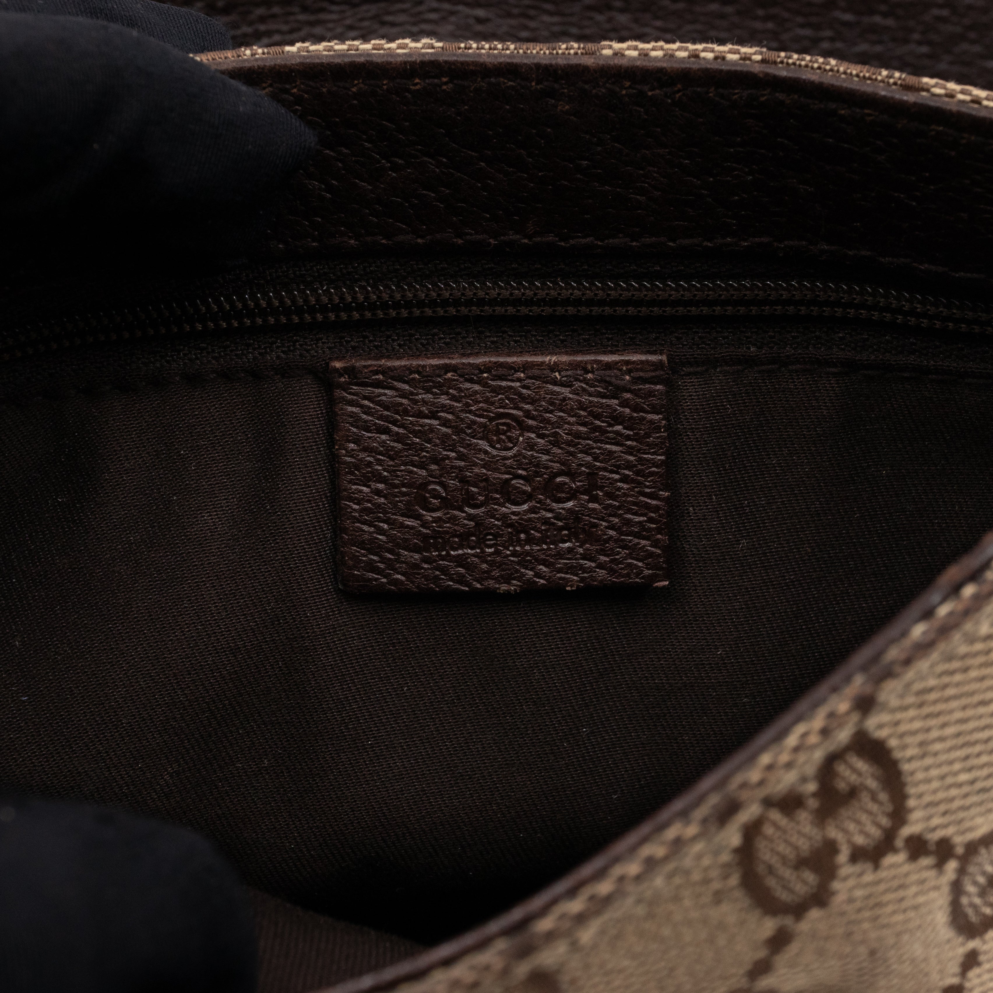 Waist Bag GG Canvas Brown