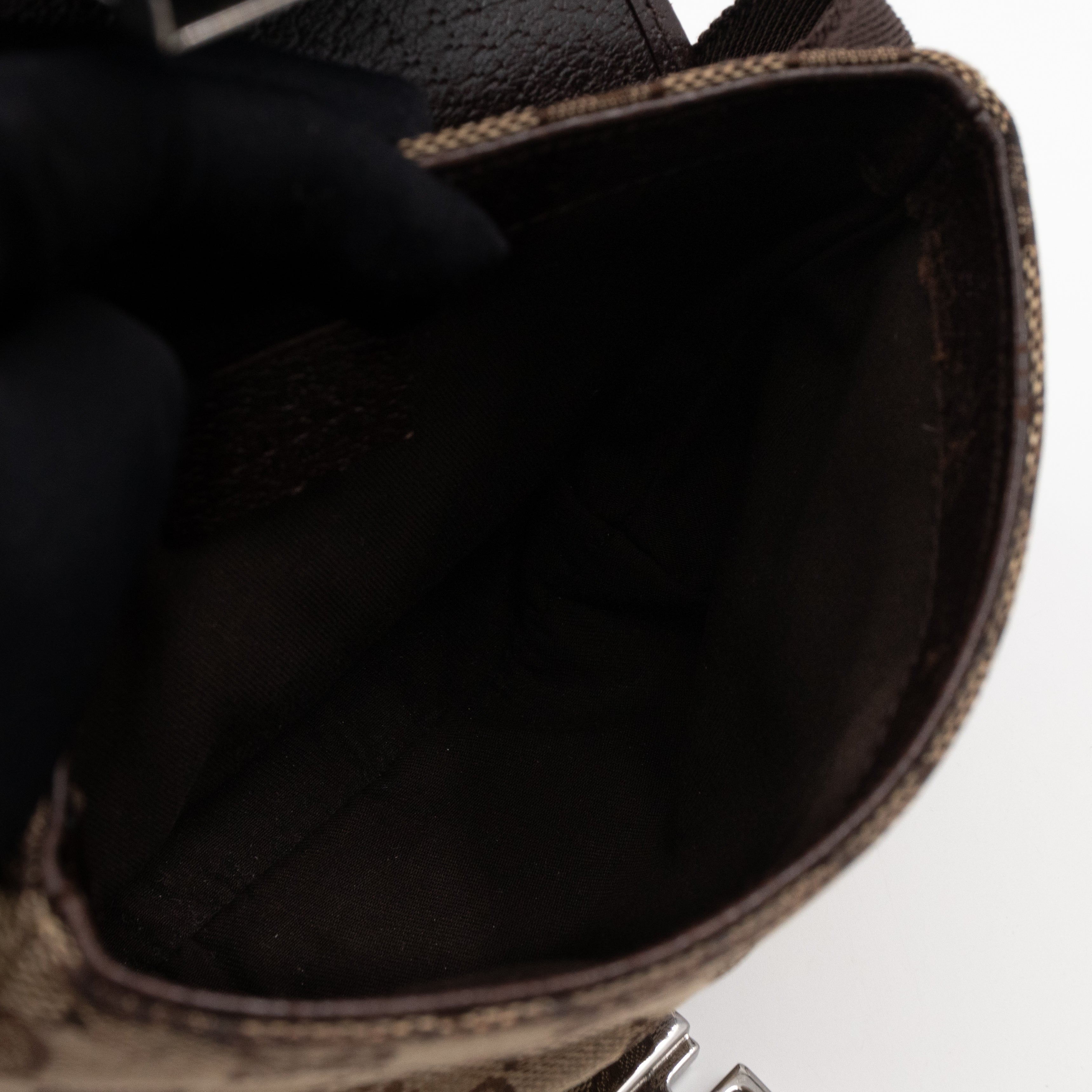 Waist Bag GG Canvas Brown